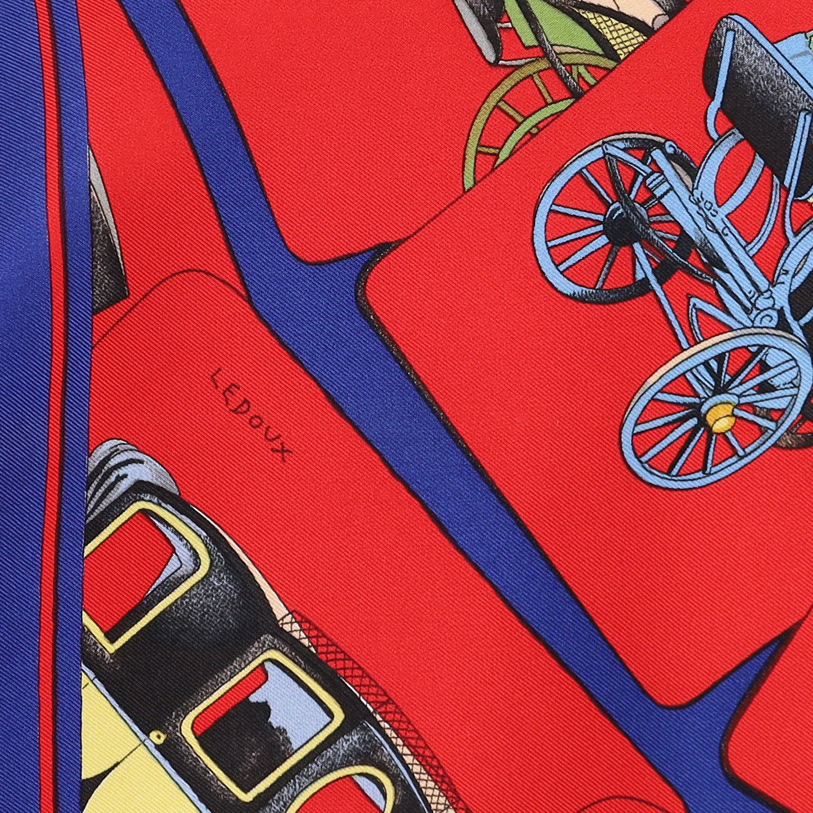 Pristine Hermès Carrosserie Silk Scarf