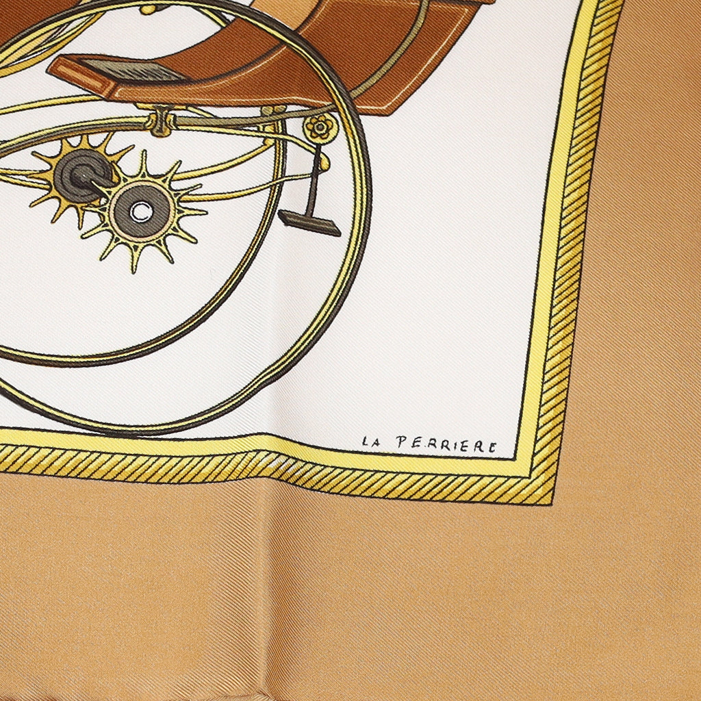 Brand New Sleeved Hermès Les Voitures a Transformation Silk Scarf