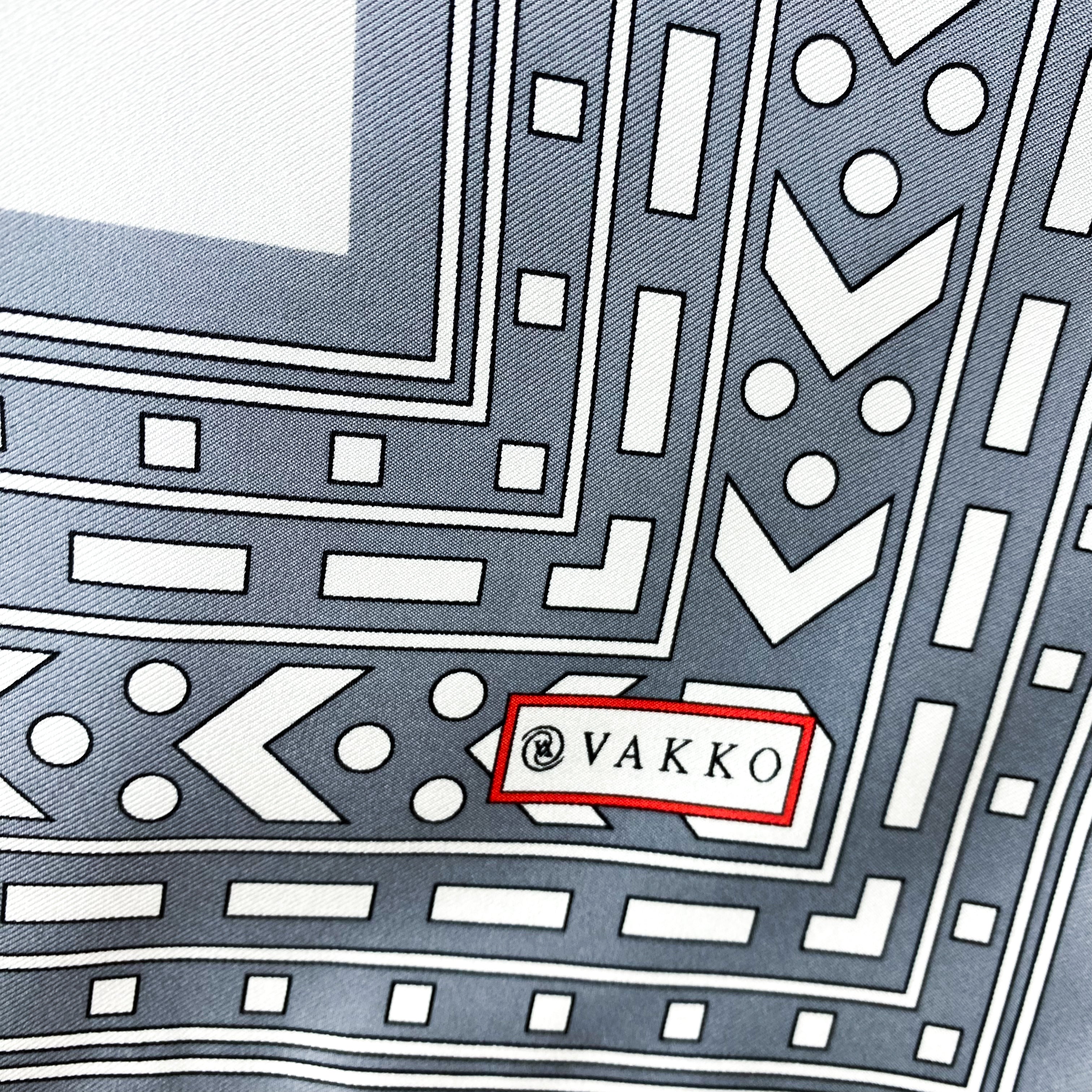 Immaculate Vakko Designer Silk Scarf