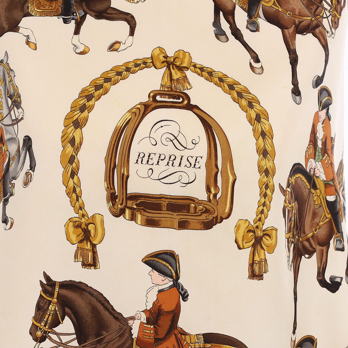 Hermès Reprise Silk Scarf