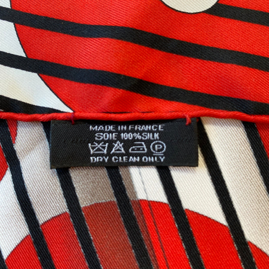 Hermès H20 Lozenge Silk Scarf Rare