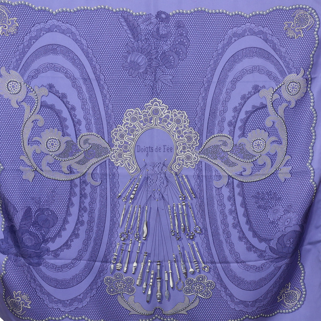 Hermès Doigts de Fée Silk Scarf