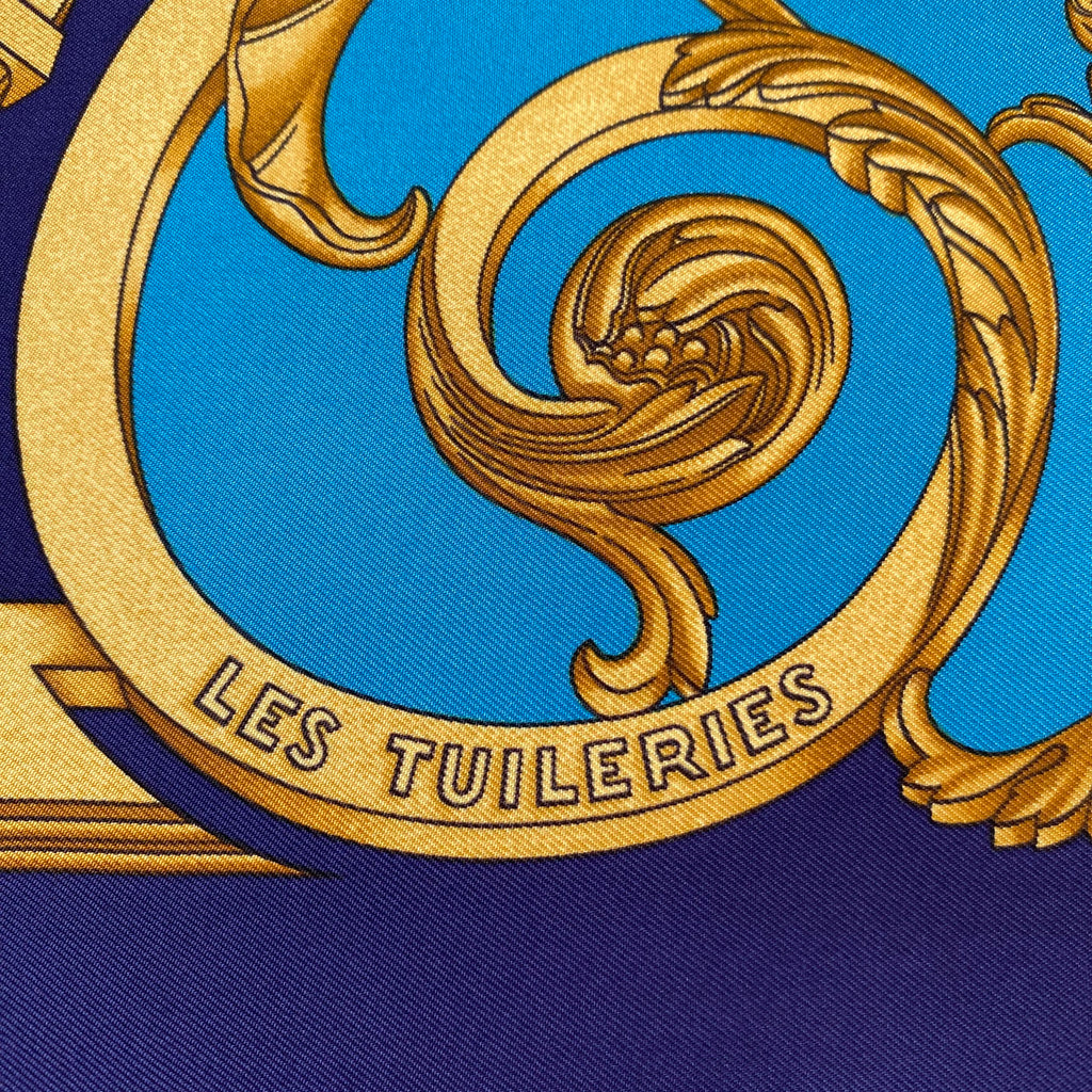 Hermès Les Tuiceries Silk Scarf