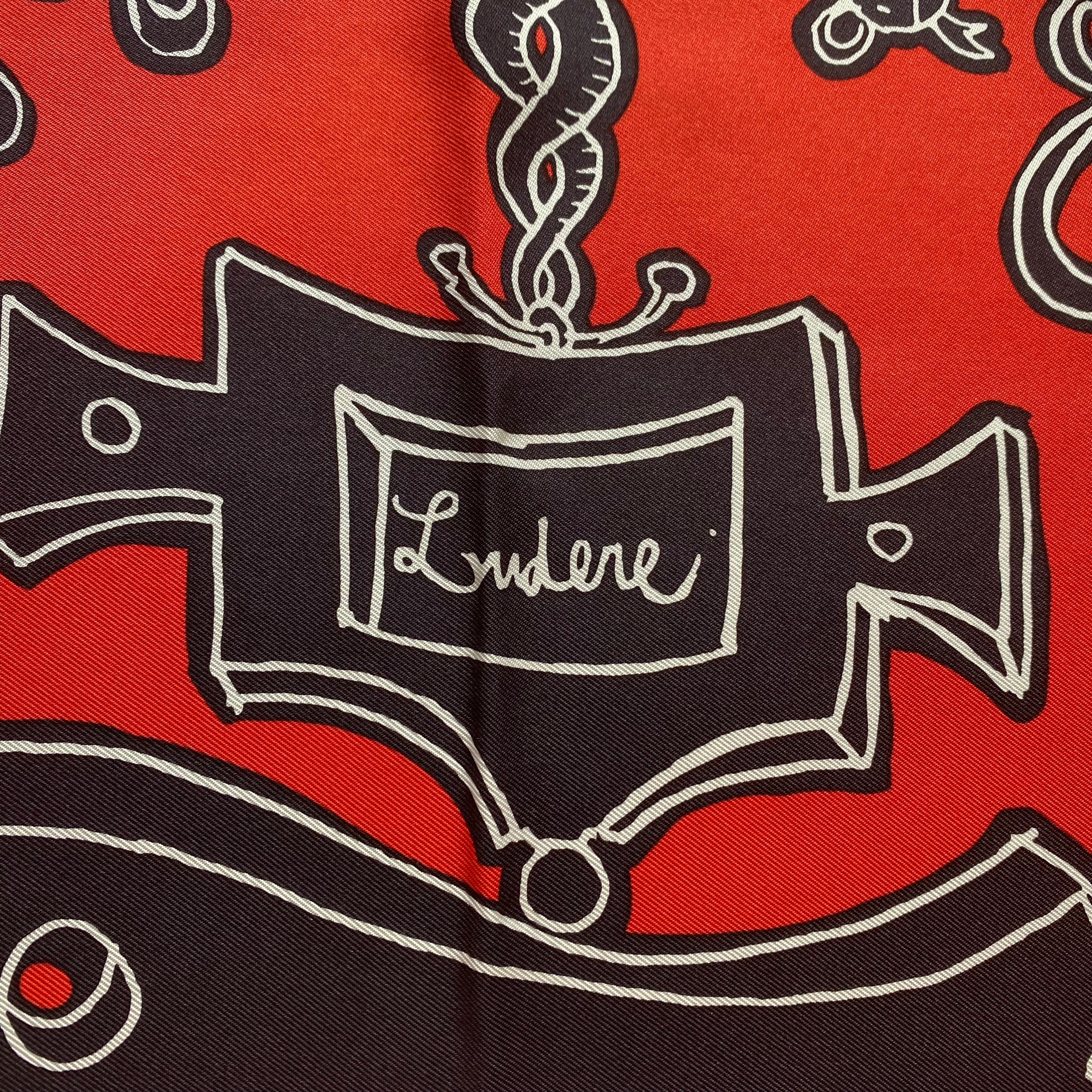 Boxed Hermès Serio Ludere Silk Scarf Rare
