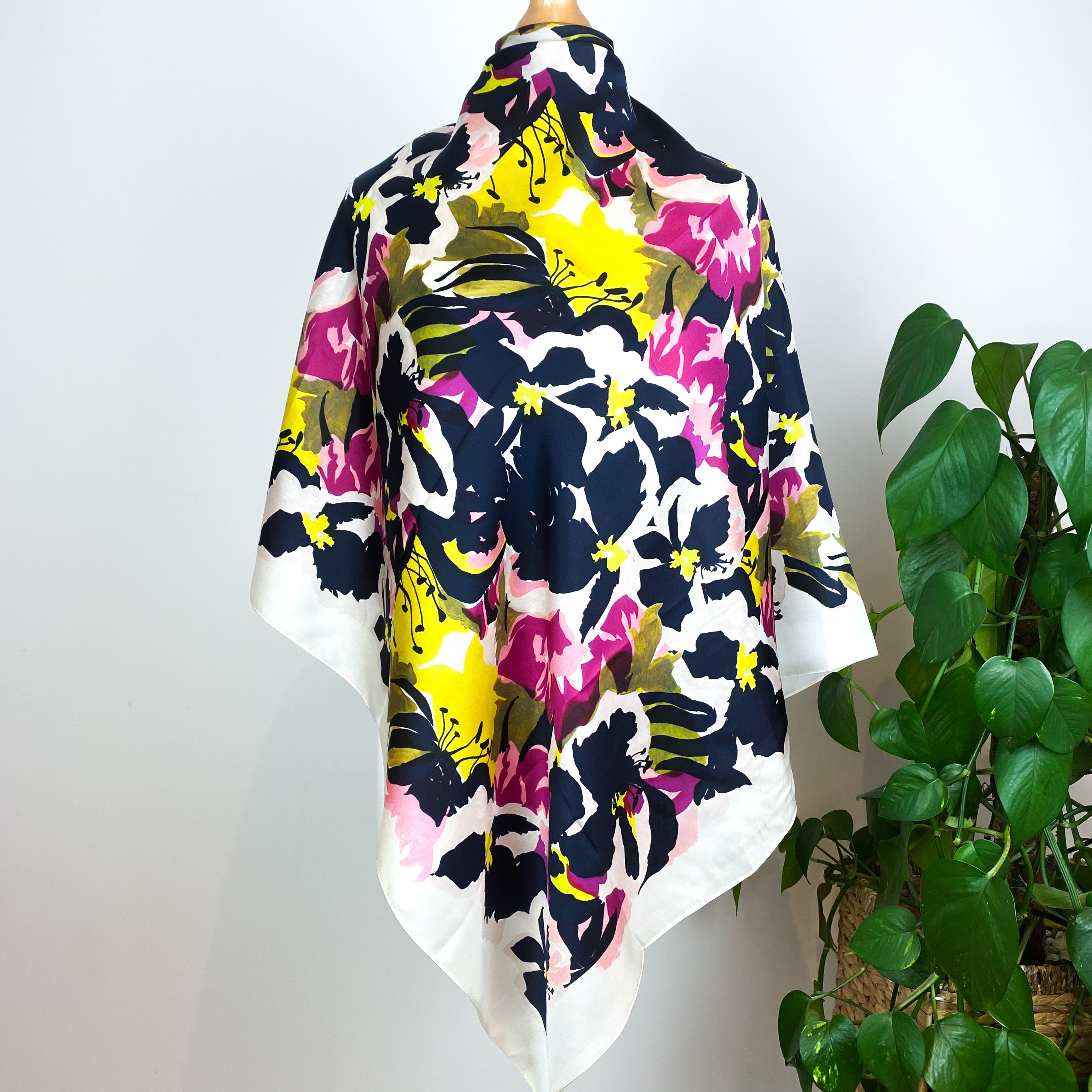 Brand New John Lewis Floral Silk Scarf