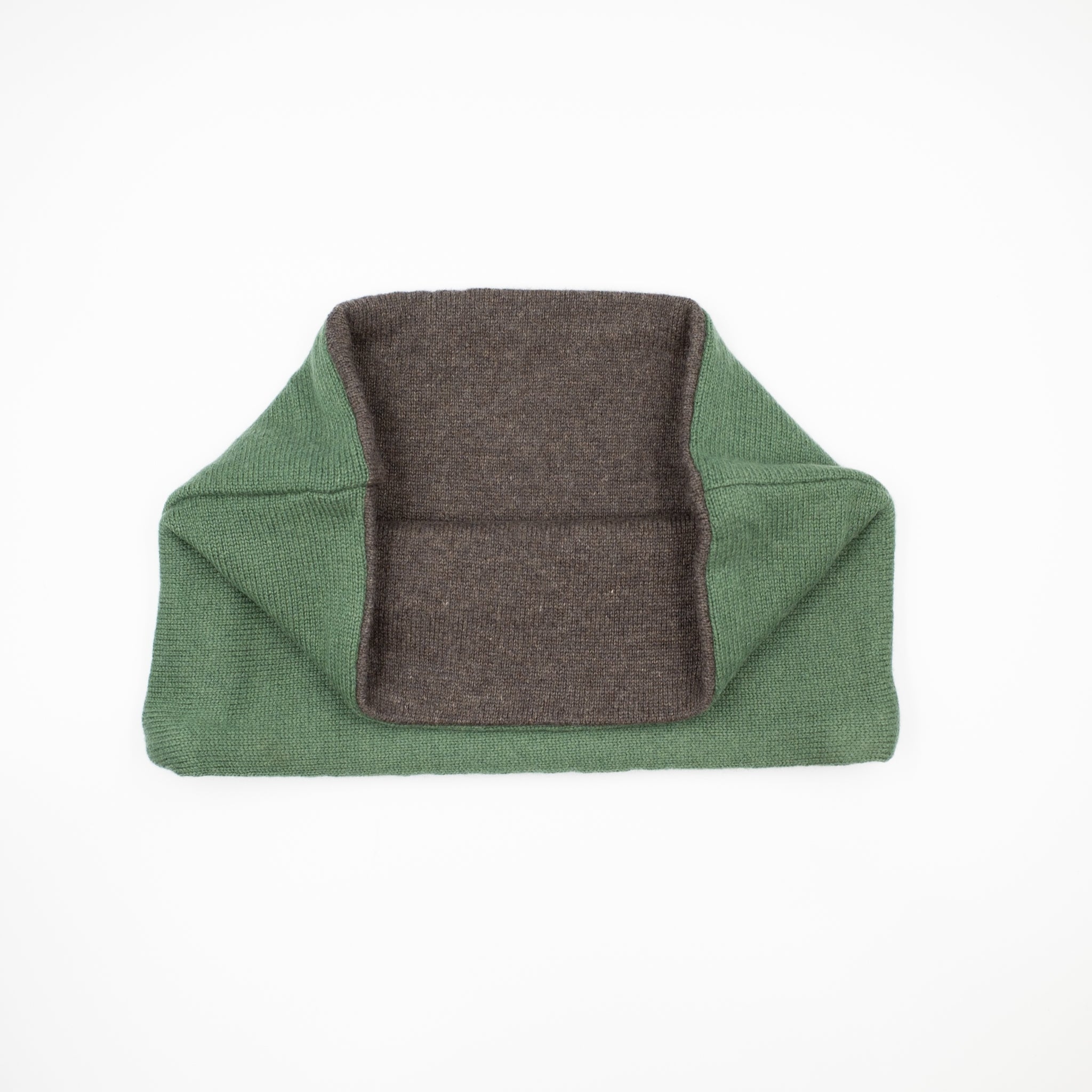Men’s Khaki and Nut Brown Neck Warmer