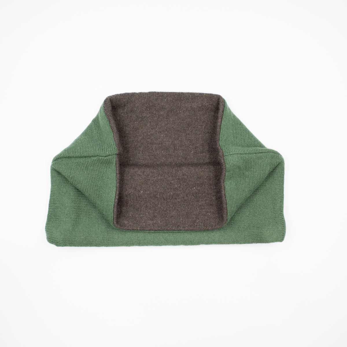Men’s Khaki and Nut Brown Neck Warmer