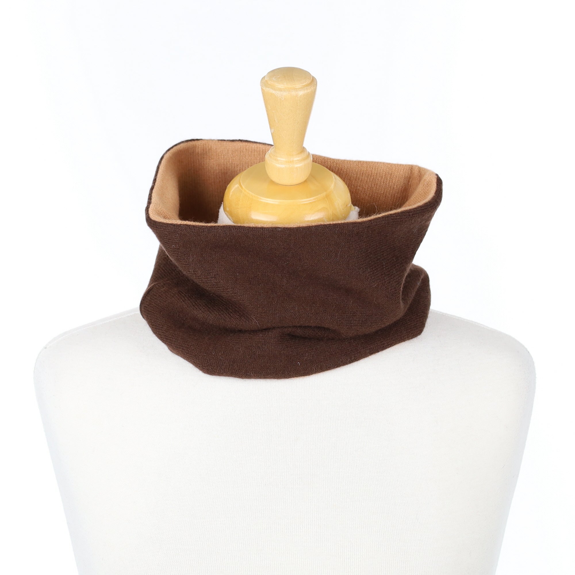 Chocolate and Butterscotch Neck Warmer