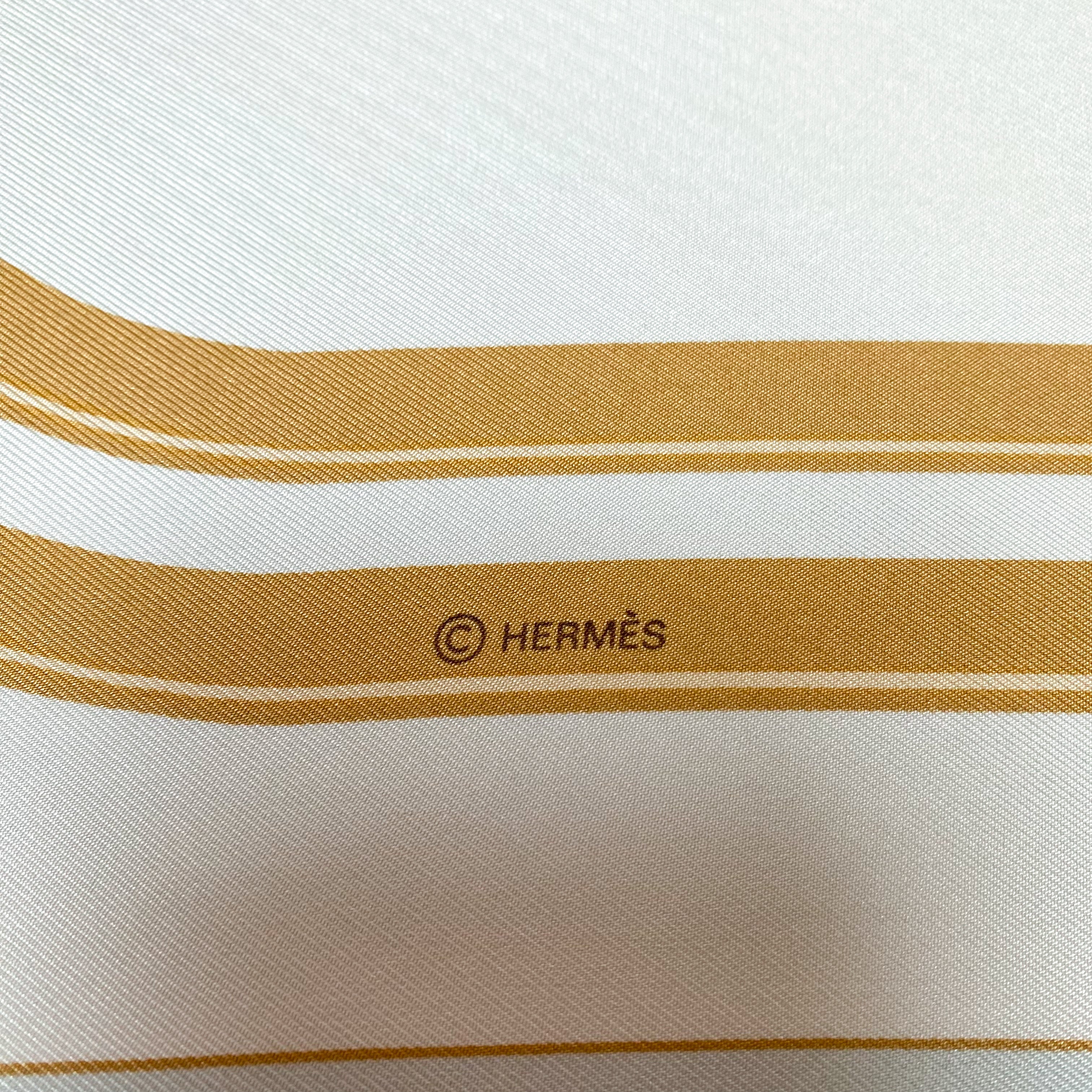 Pristine Boxed Hermès Brides de Gala Silk Scarf