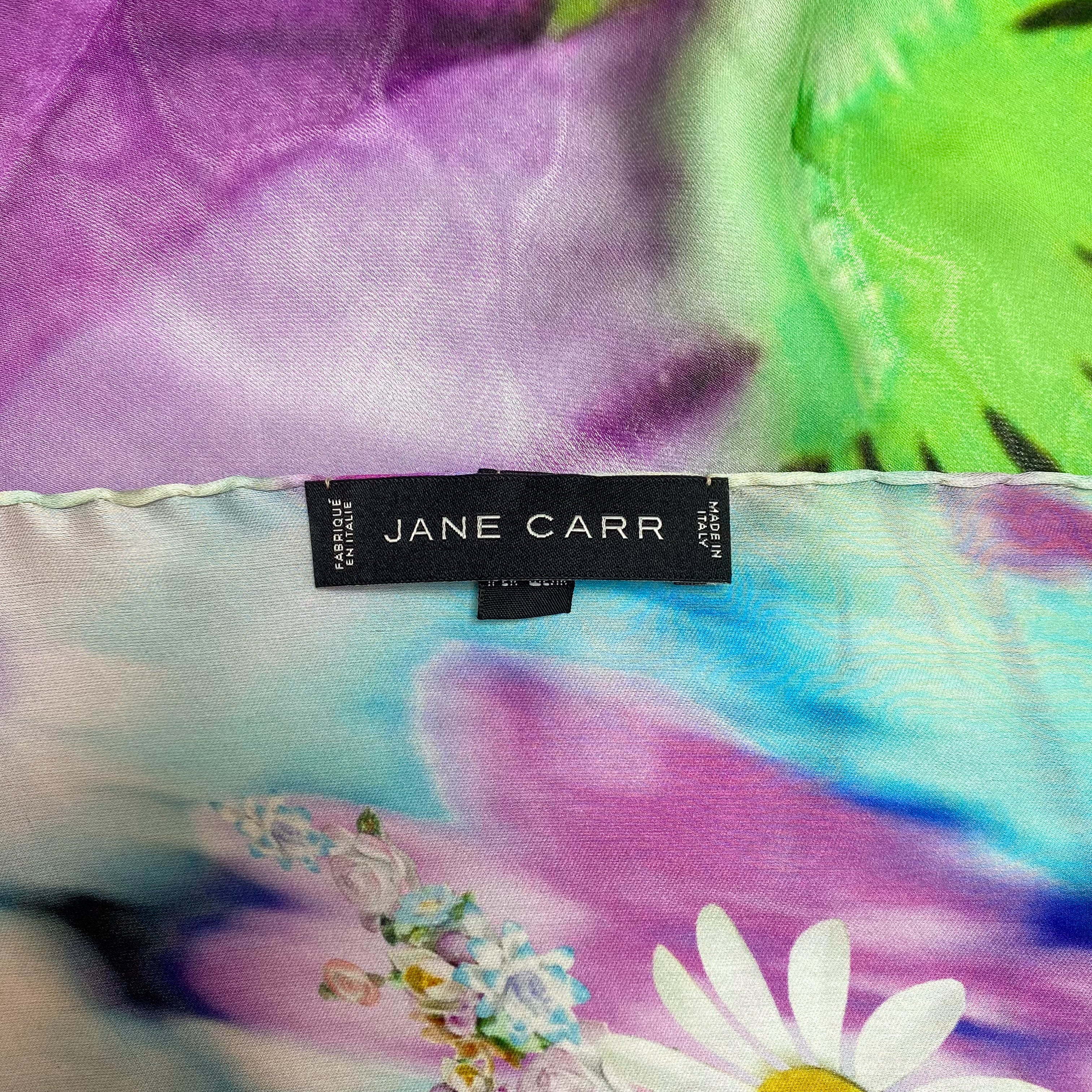 Brand New Jane Carr Designer Silk Scarf