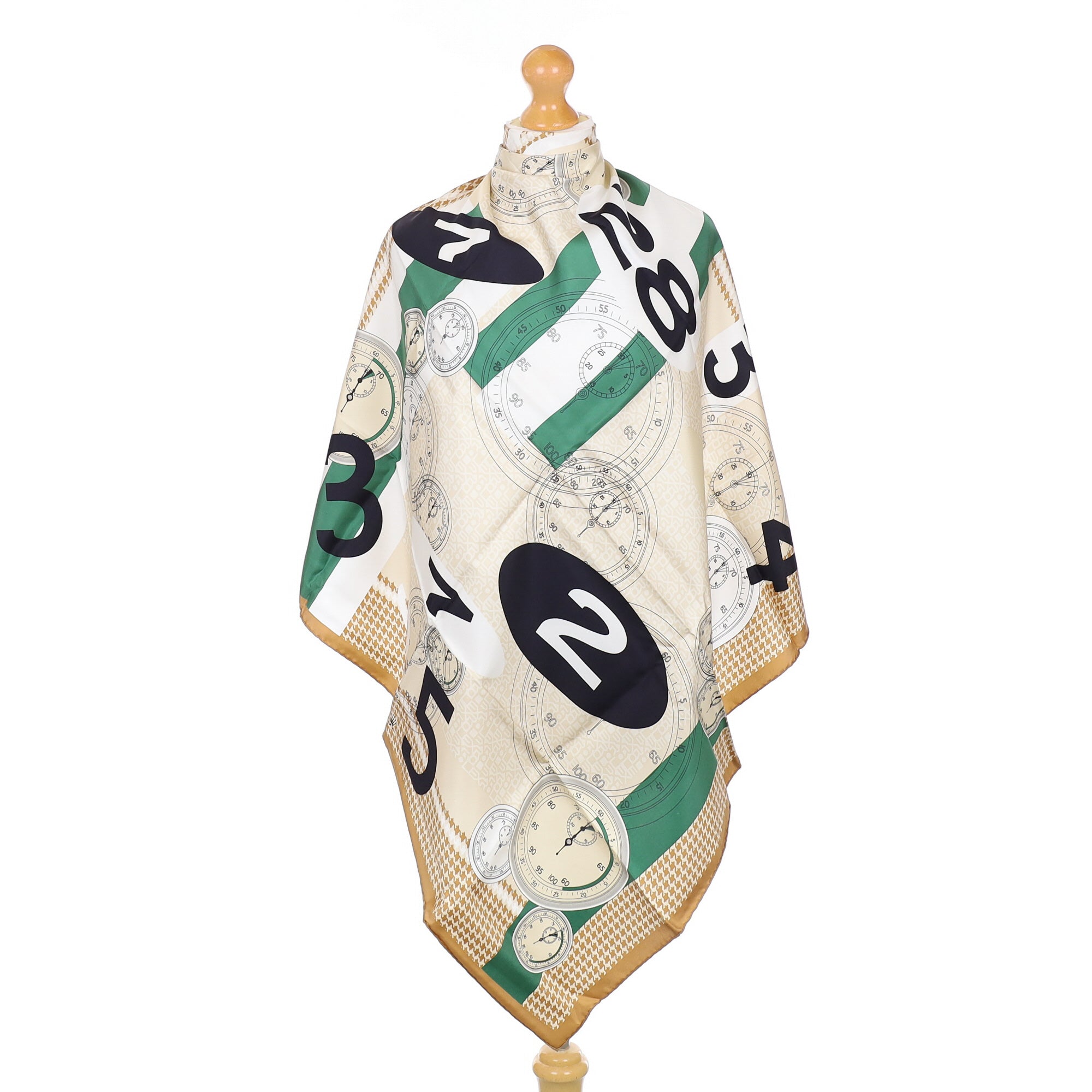 Brand New Boxed Rolex Dial Silk Scarf