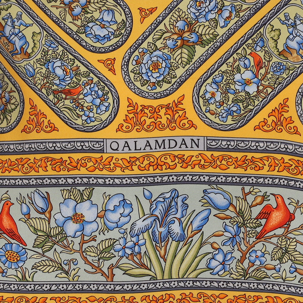 Hermès Qalamdan Silk Scarf