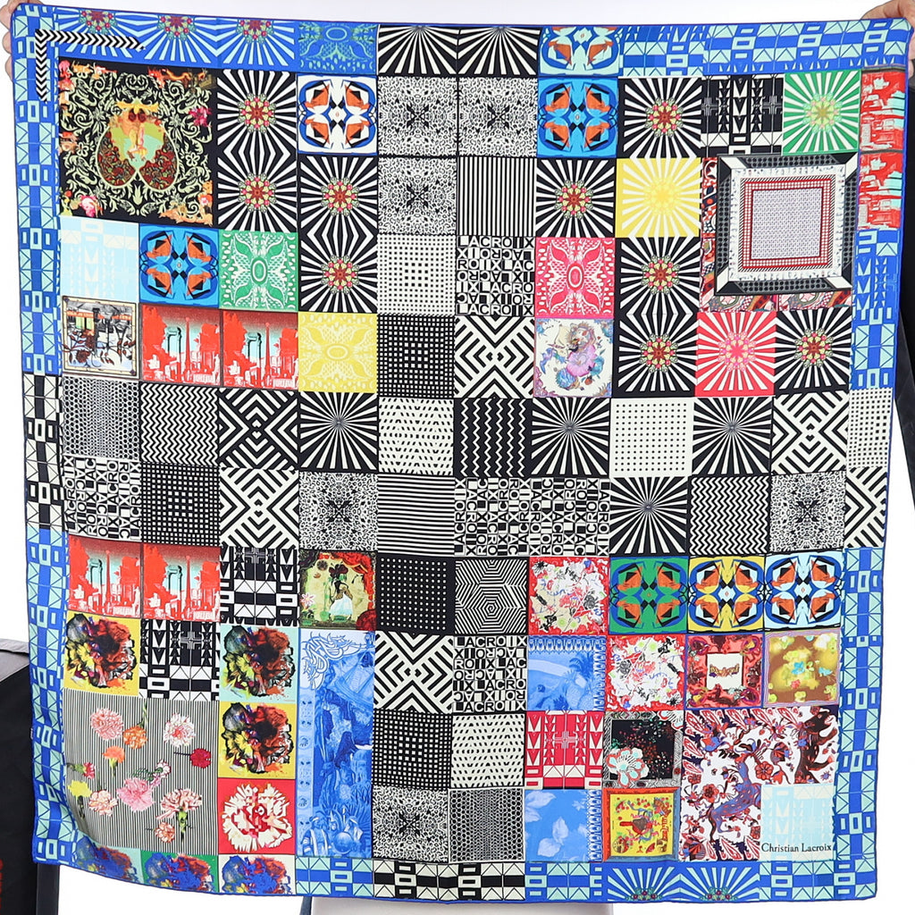 Christian Lacroix Designer Silk Scarf