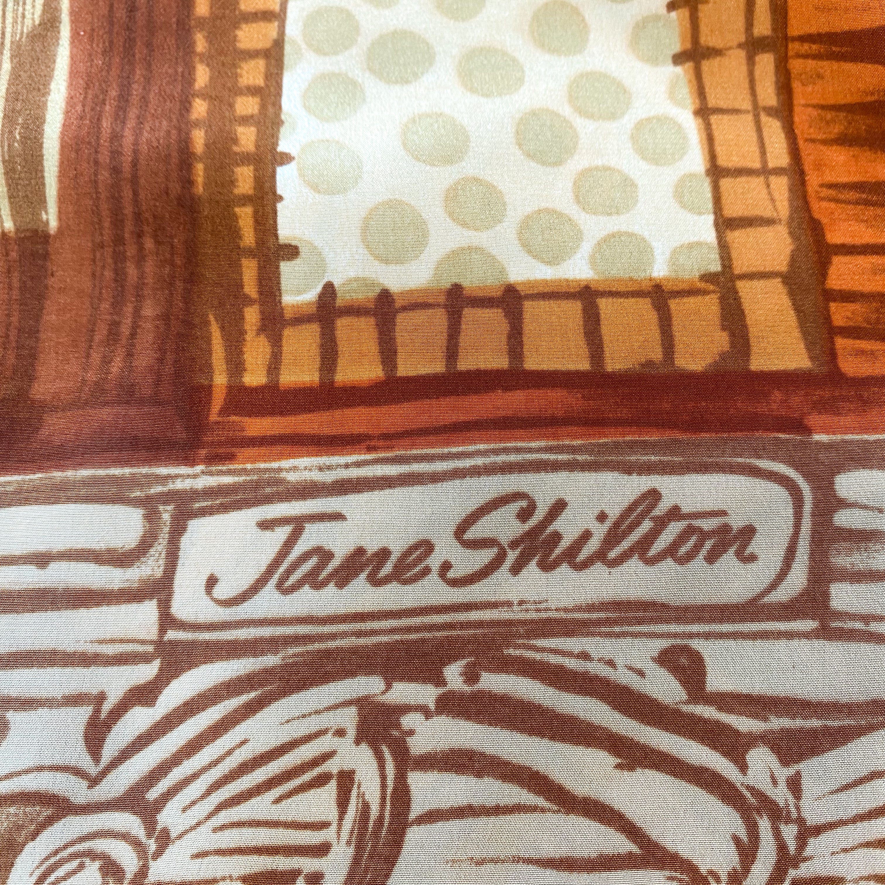 Vintage Jane Shilton Silk Scarf