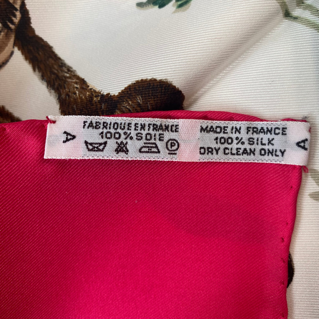 Pristine Boxed Hermès Equateur Silk Scarf Quite Rare