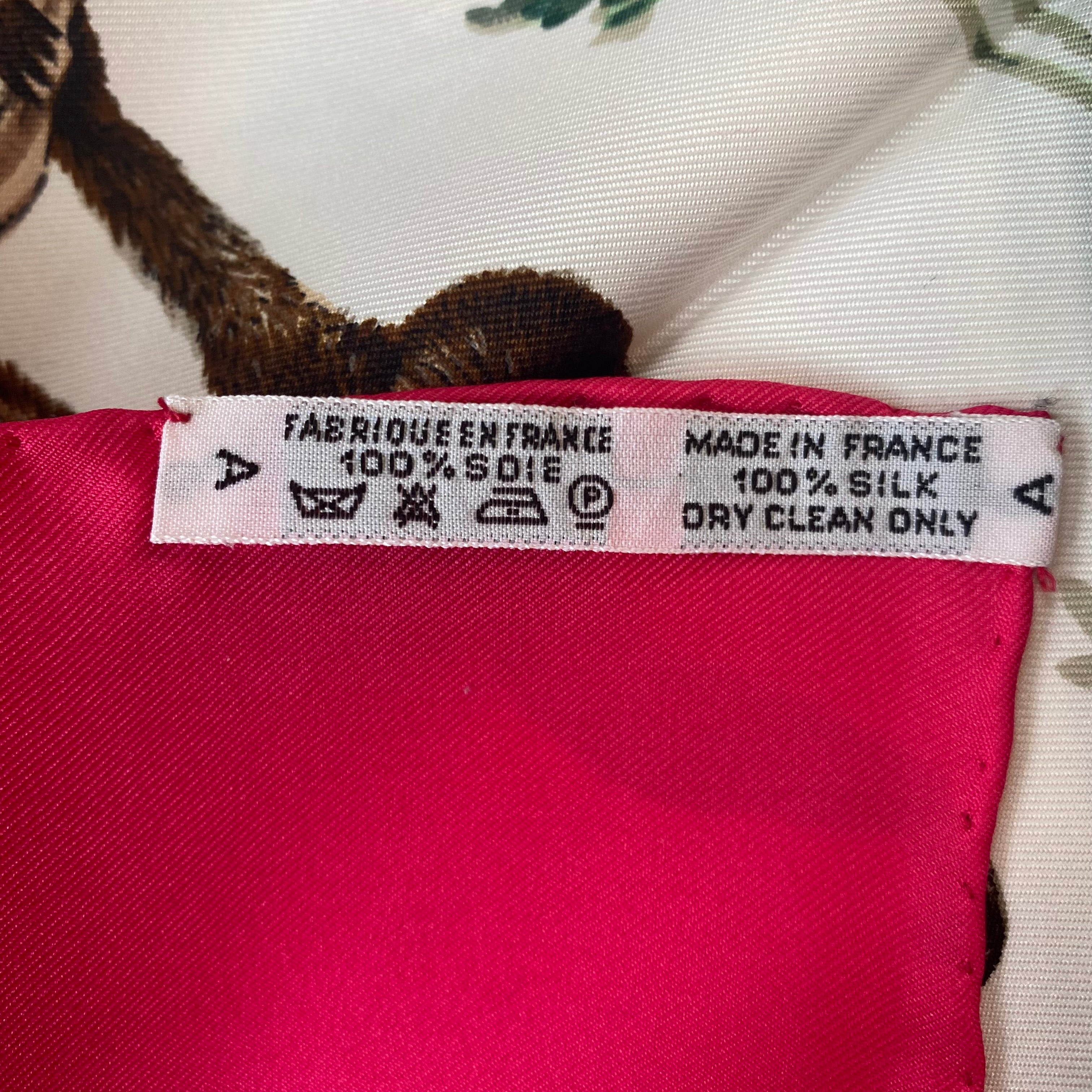 Pristine Boxed Hermès Equateur Silk Scarf Quite Rare
