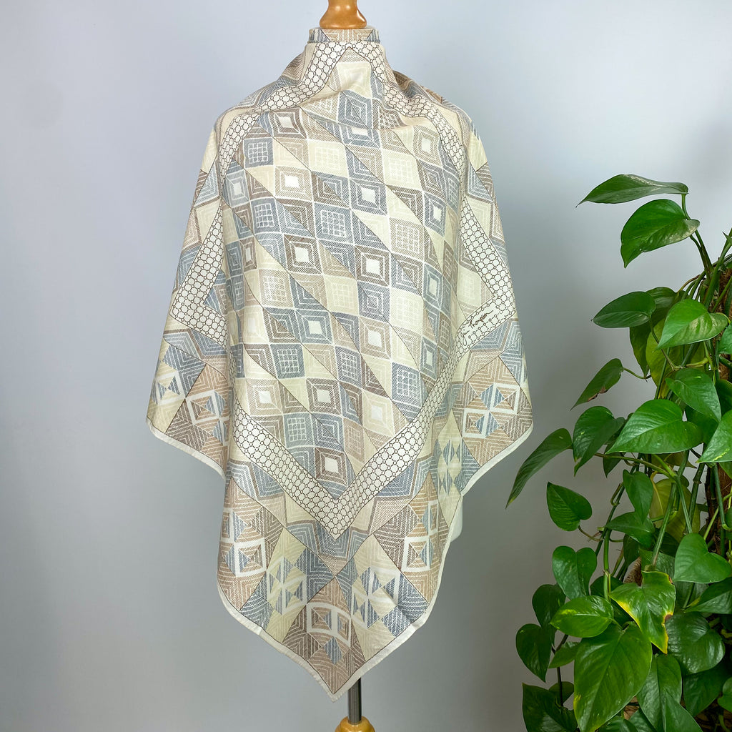 Jim Thompson Geometric Silk Scarf
