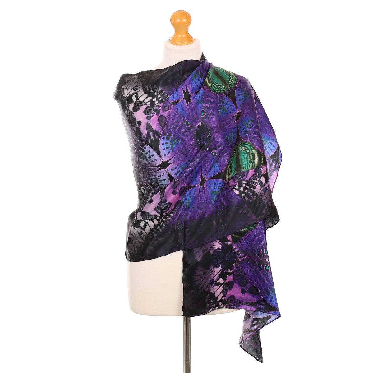Brand New Boxed Ted Baker Butterfly Design Silk Scarf