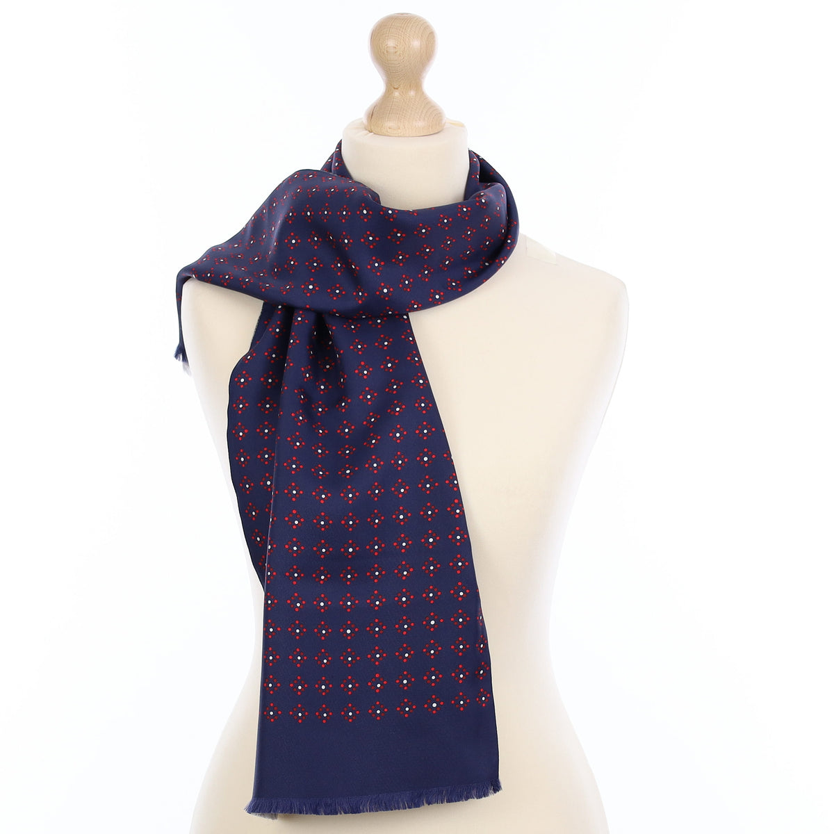 Pristine Boxed Hermès Whispering Horses Cashmere Blend Scarf