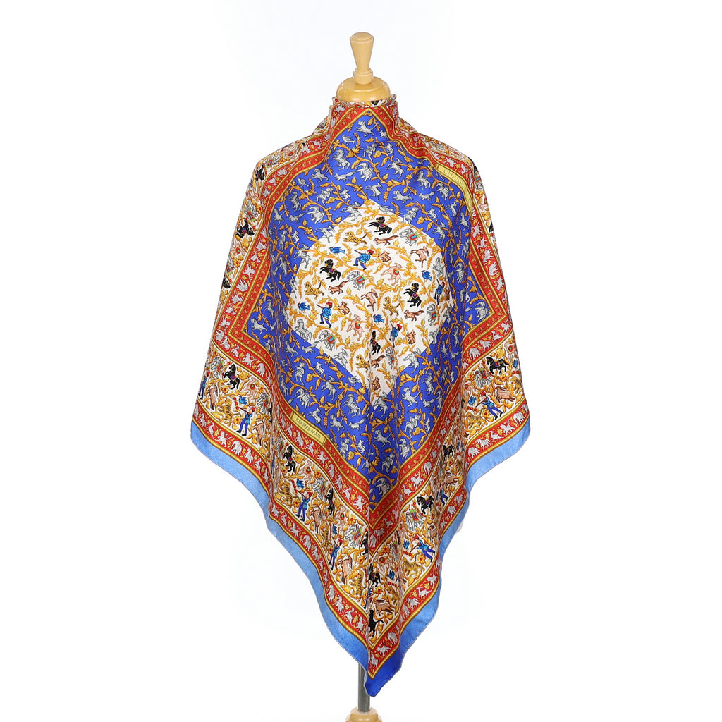 Hermès Chasse en Inde Silk Scarf