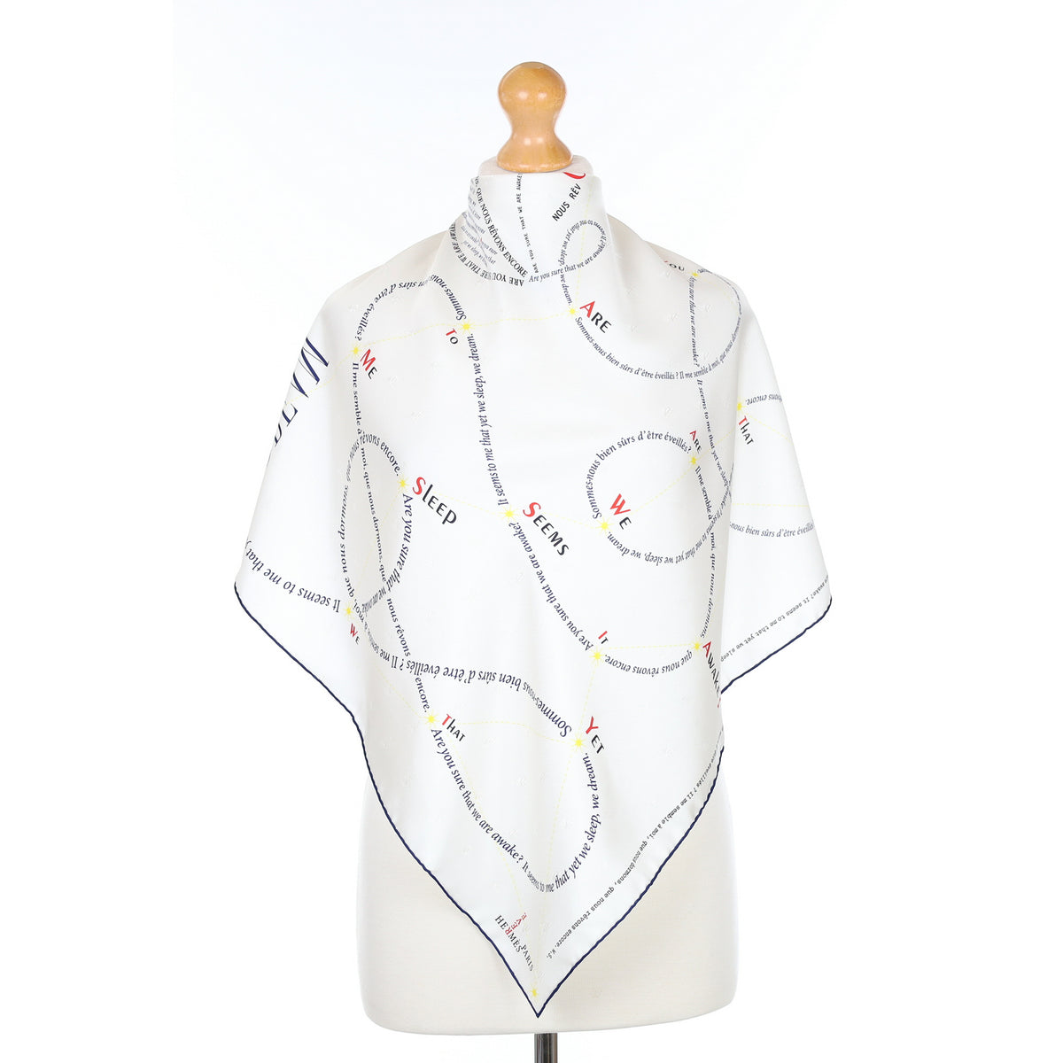 Hermès In Pursuit Of Dreams Silk Scarf