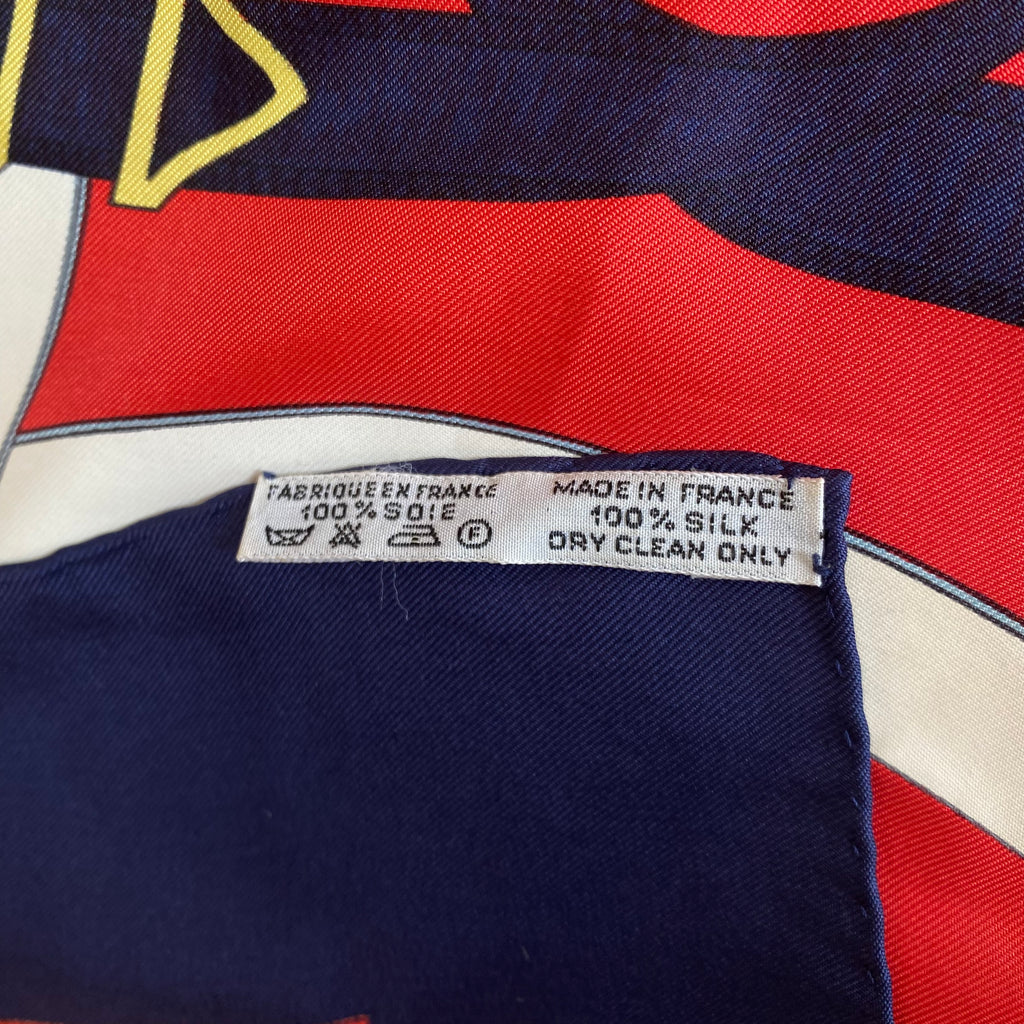 Hermès Eperon D’or Silk Scarf