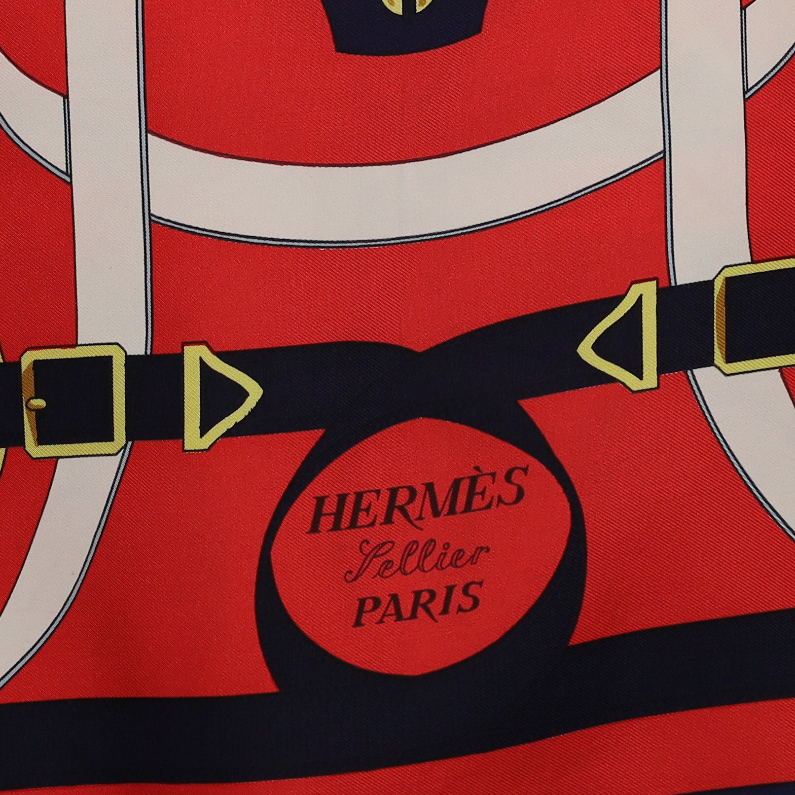 Hermès Eperon D’or Silk Scarf