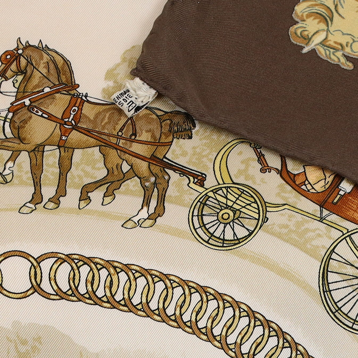 Hermès La Promenade De Longchamp Silk Scarf