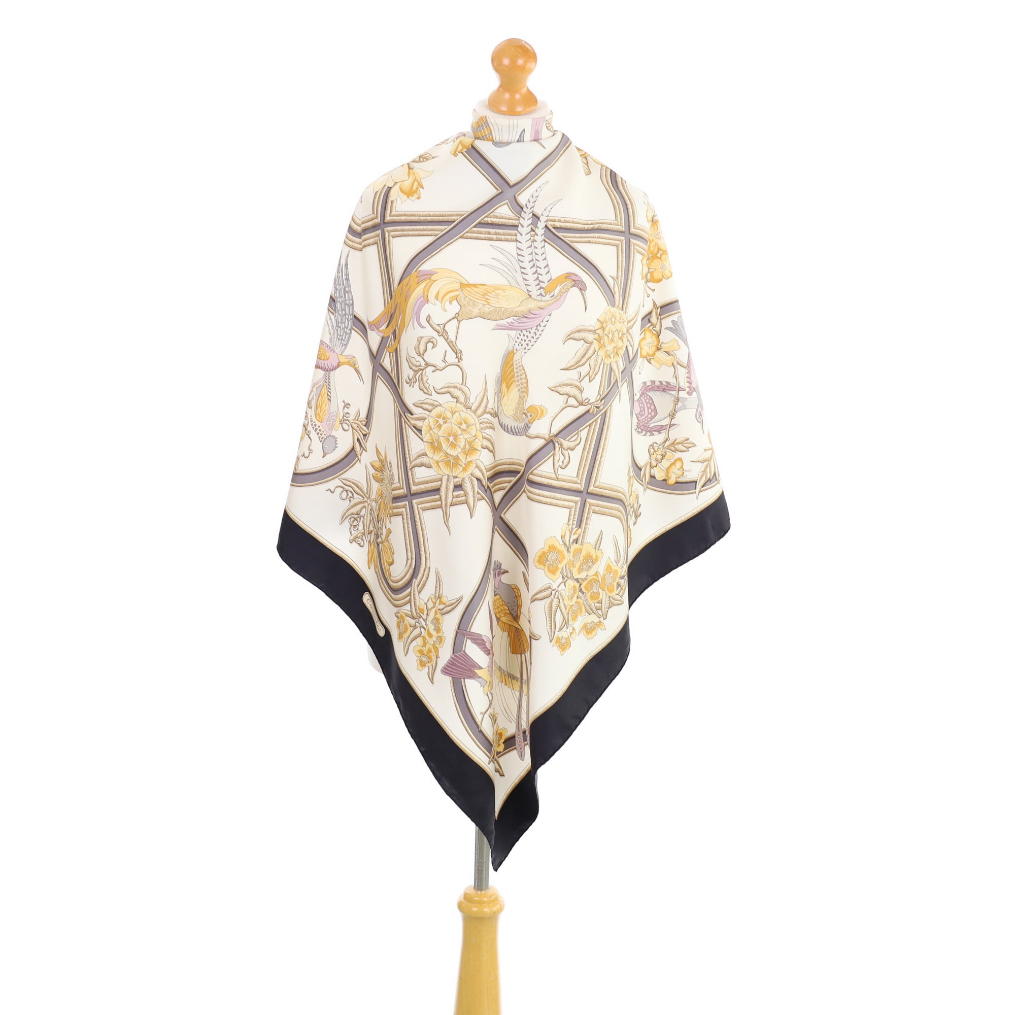 Hermès Caraïbes Silk Scarf
