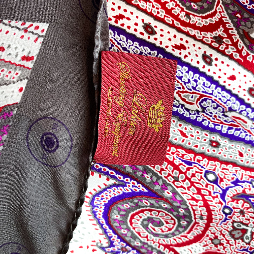 Laksen Paisley Designer Silk Scarf