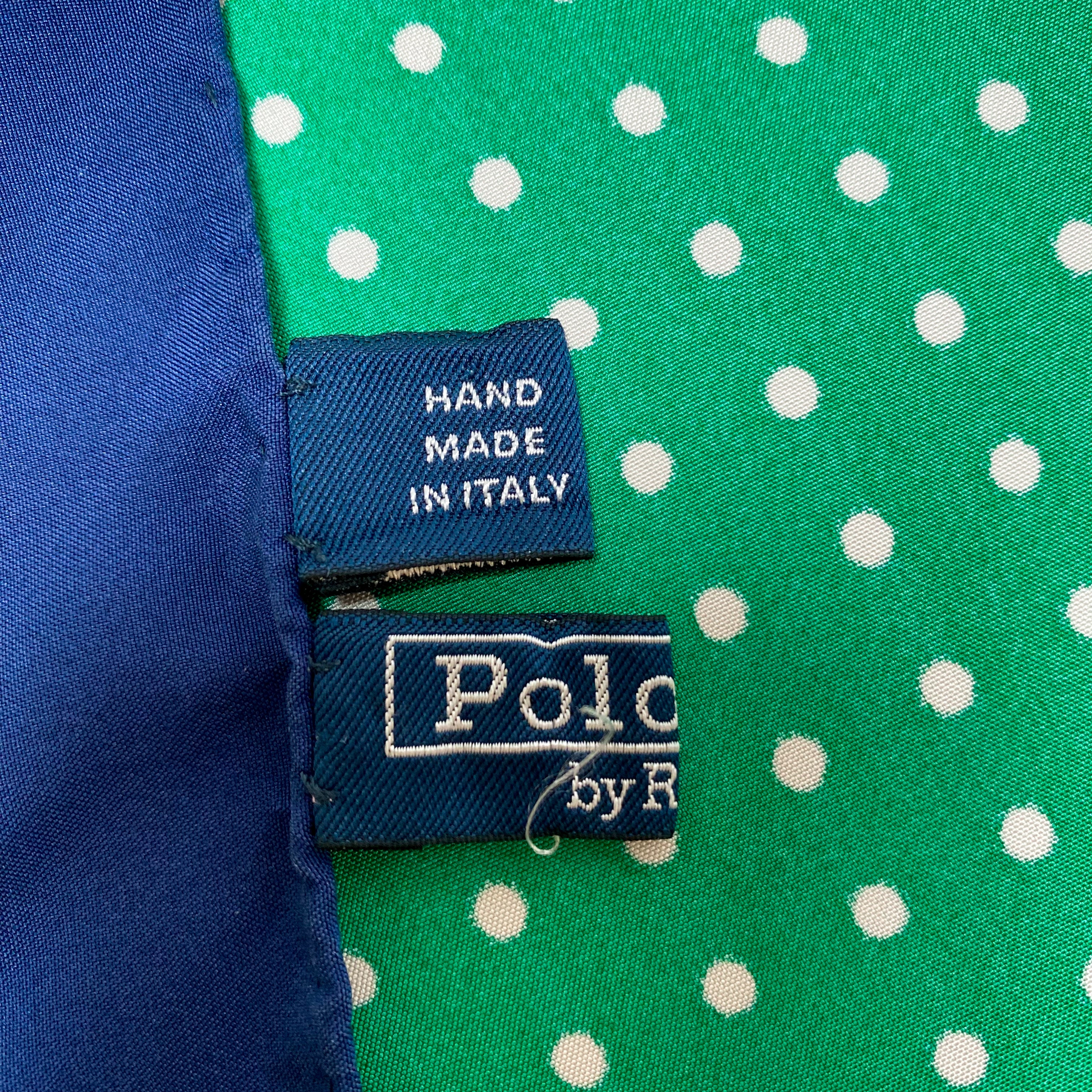 Pristine Ralph Lauren Vintage Silk Scarf