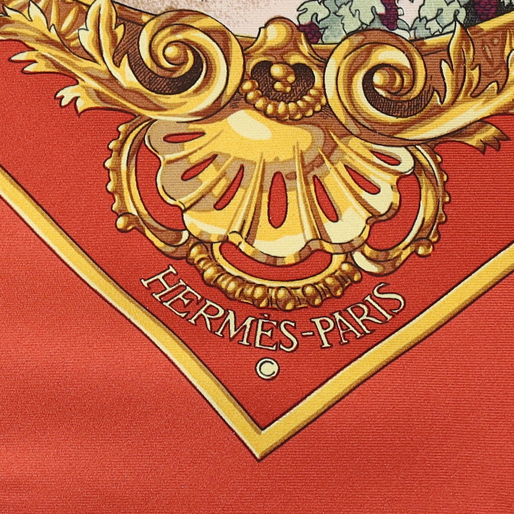 Pristine Hermès Les Trois Moufqvetaires Silk Scarf Rare