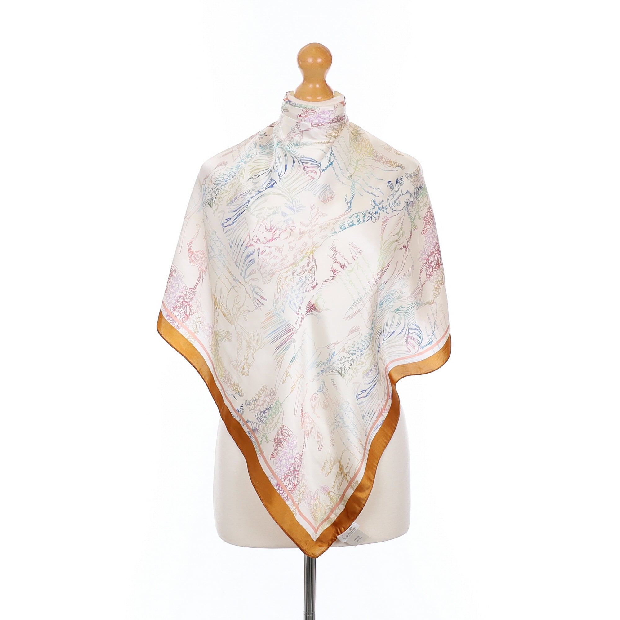 Guselle Safari Silk Scarf