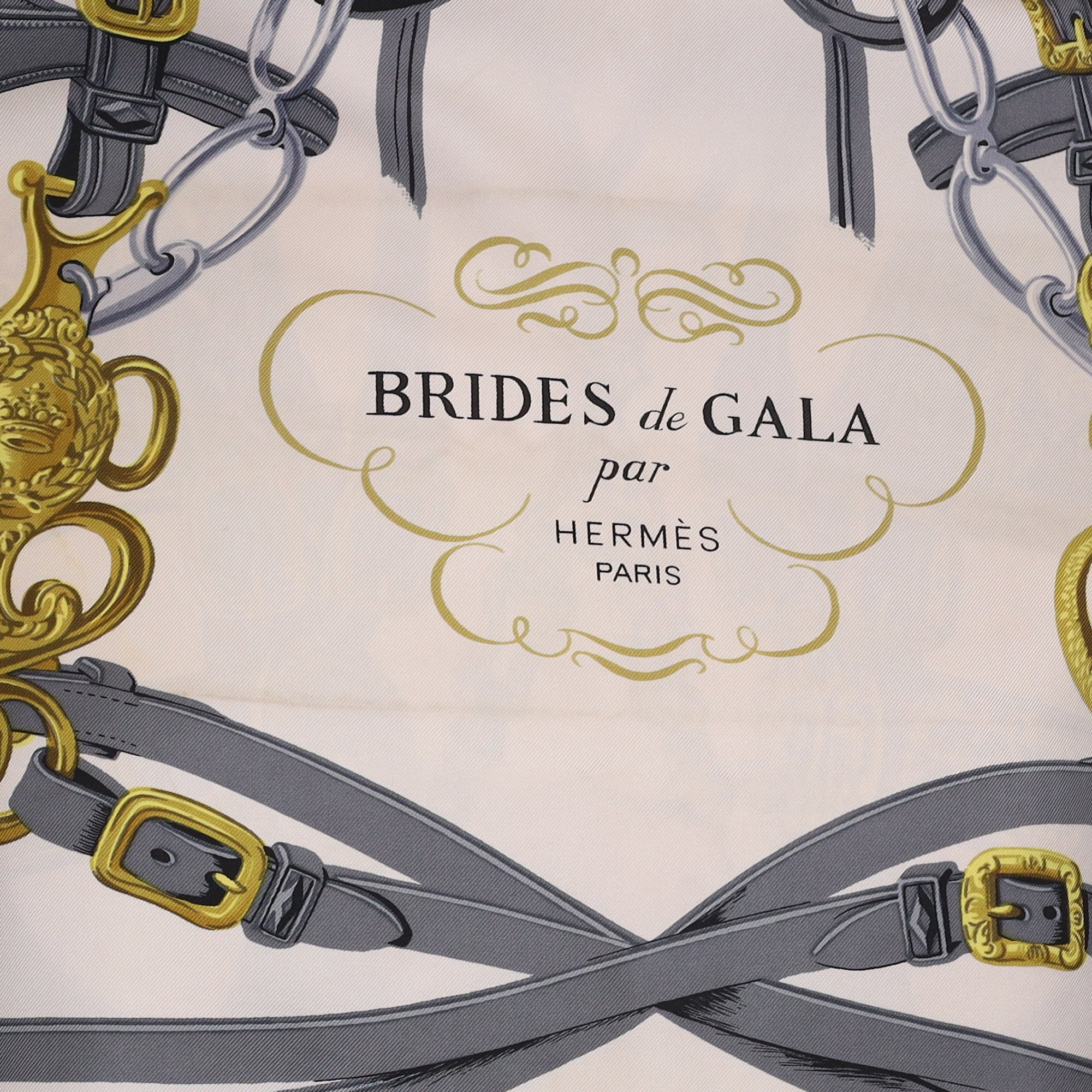 Hermès Brides de Gala Silk Scarf