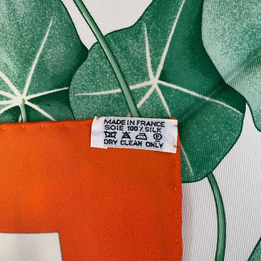 Brand New Boxed Hermès Les Capucines Silk Scarf Quite Rare