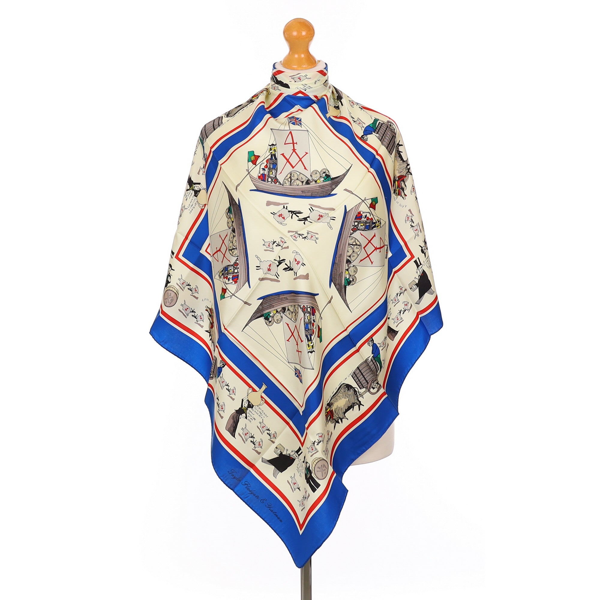 Taylor Fladgate & Yeatman Vintage Silk Scarf