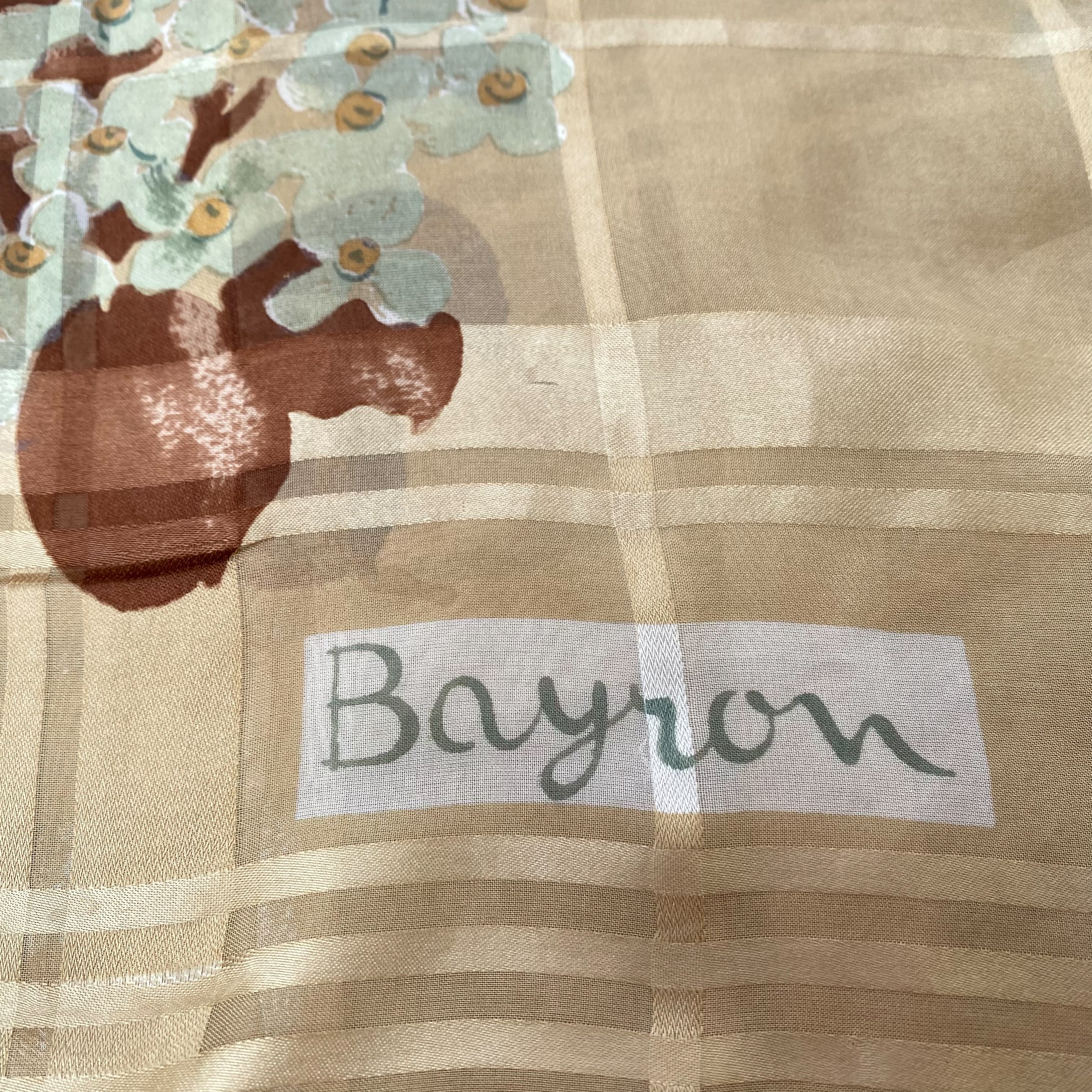Bayron Vintage Silk Scarf