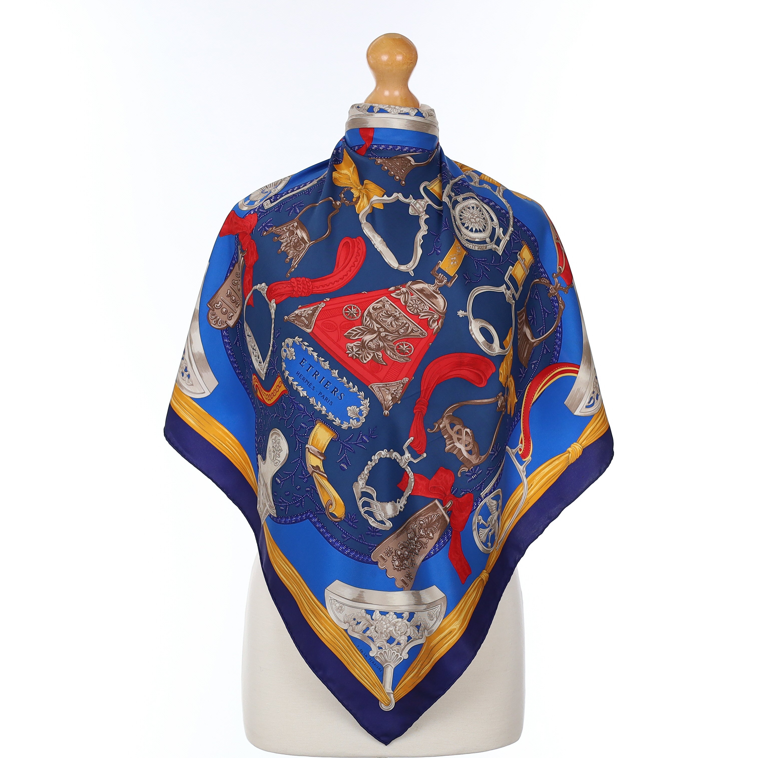 Hermès Etriers Silk Scarf