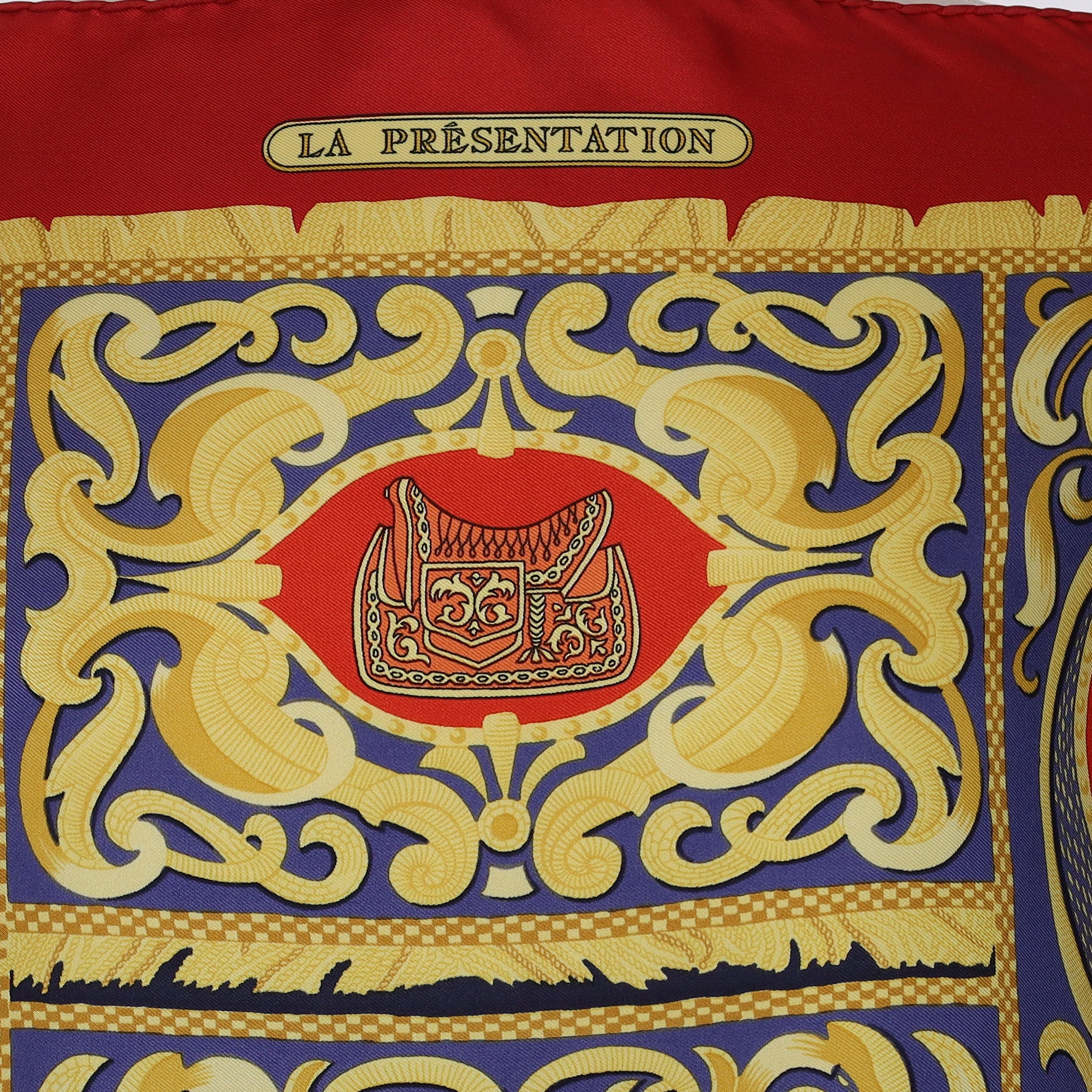 Hermès La Présentation Silk Scarf