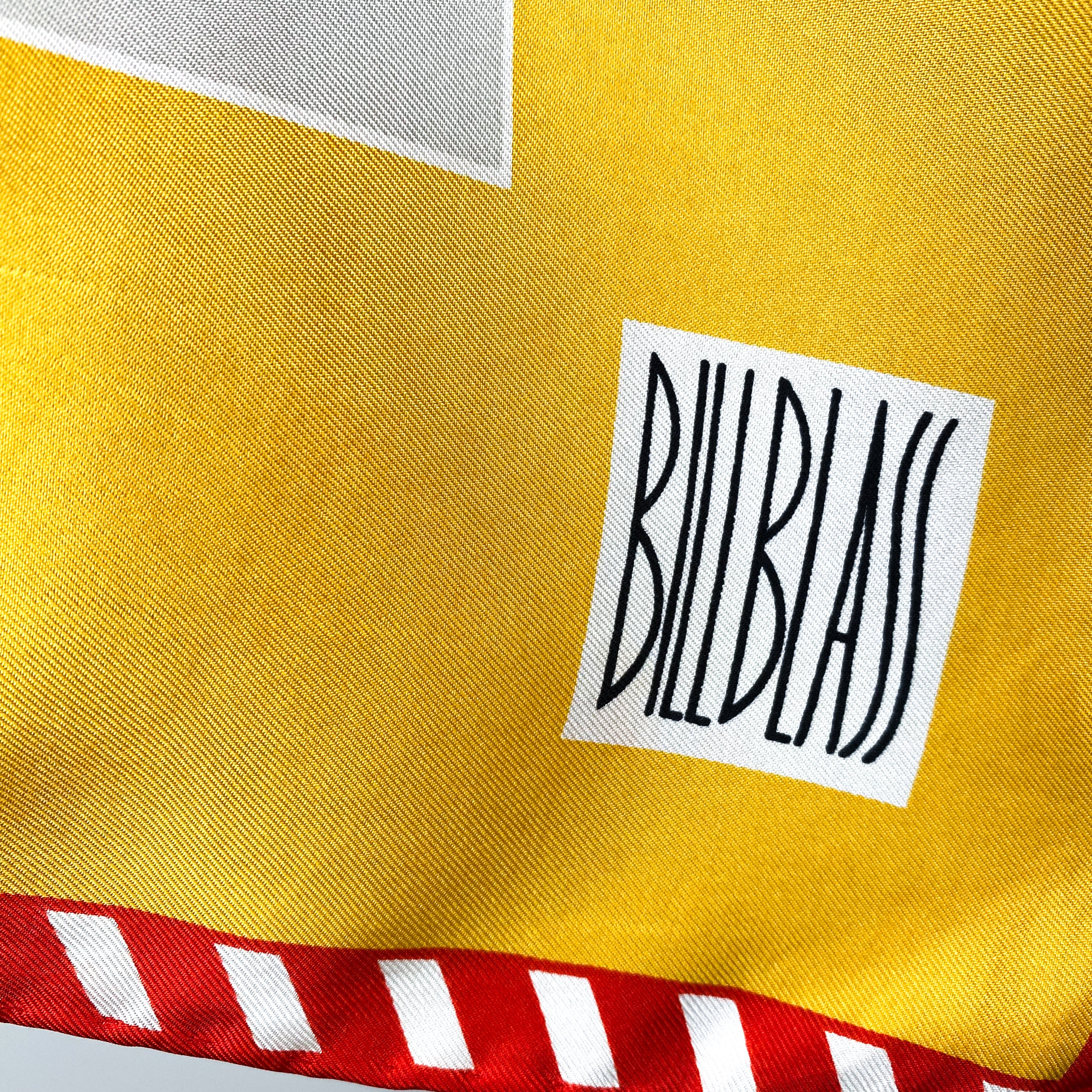 1970s Bill Blass Vintage Silk Scarf
