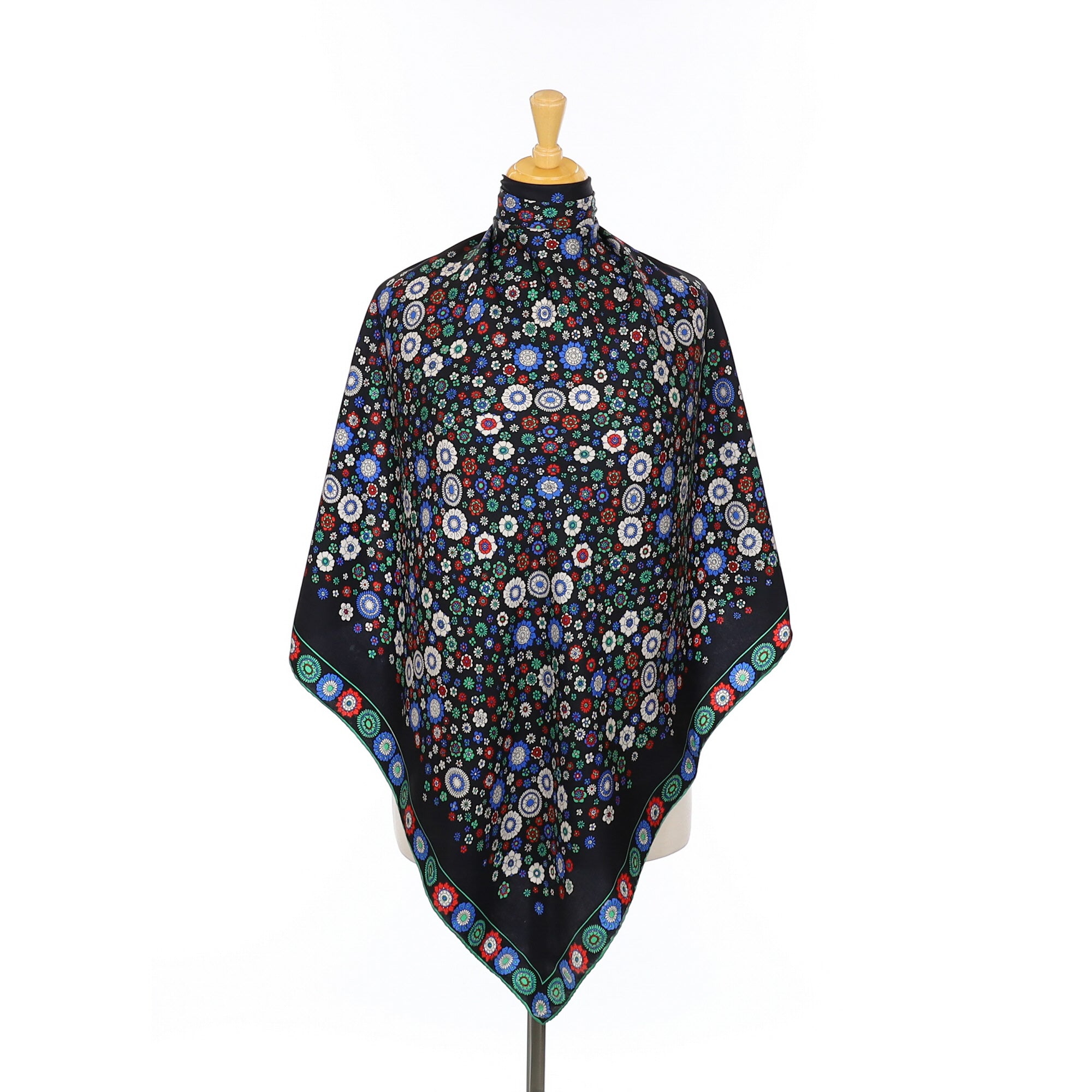 Floral Silk Scarf