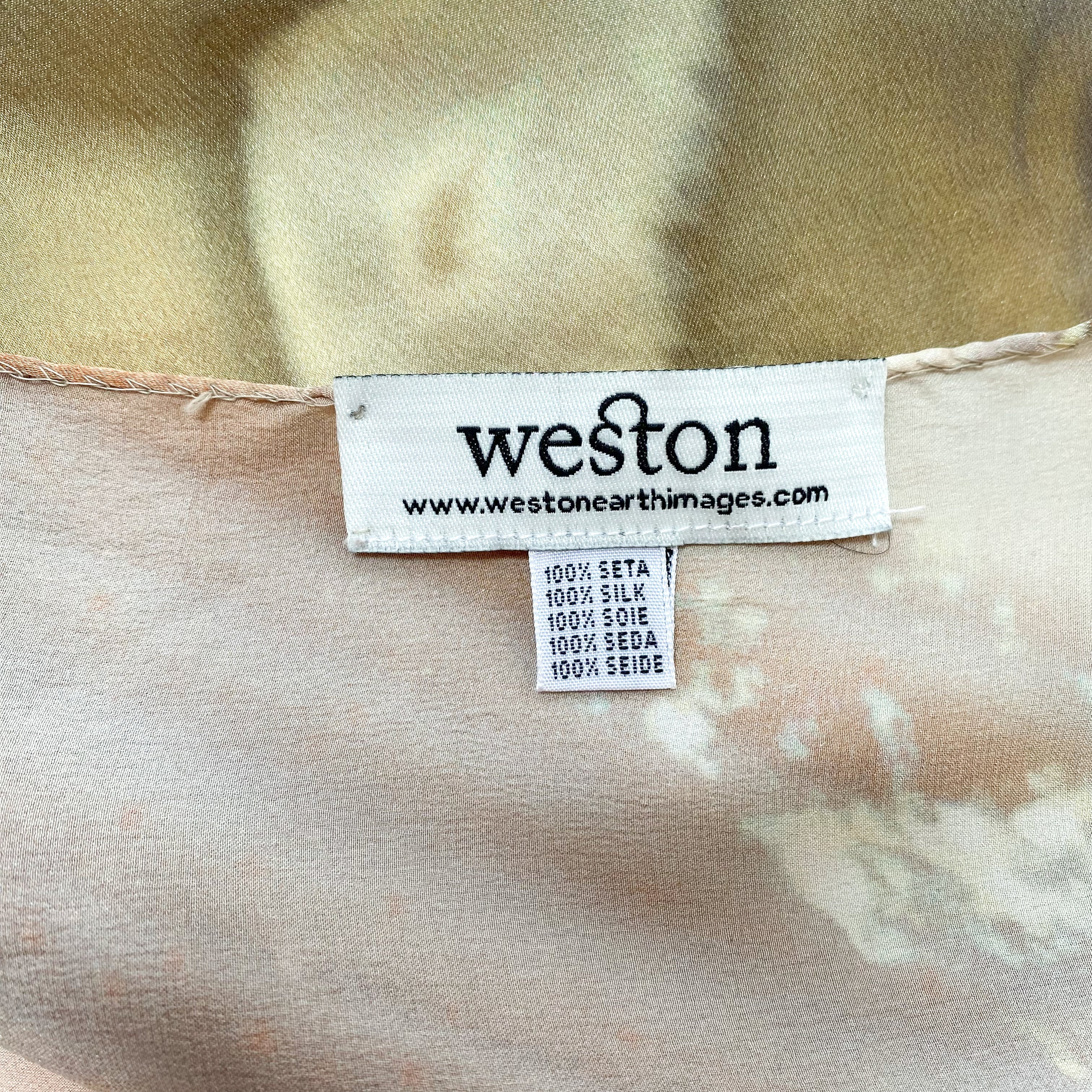 Extra Large Tie Dye Weston Silk Scarf