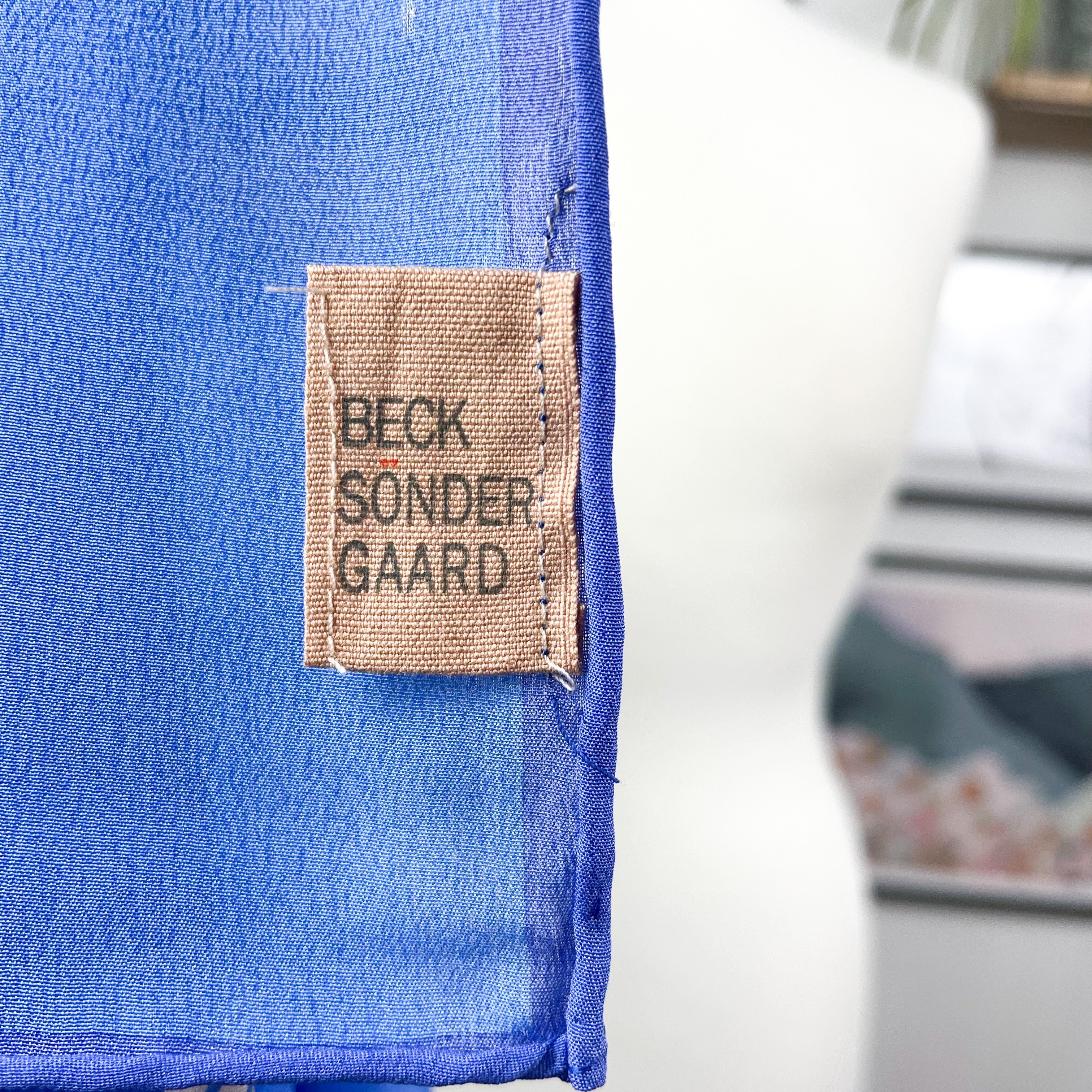 Brand New Extra Large Beck Sondergaard Silk Scarf