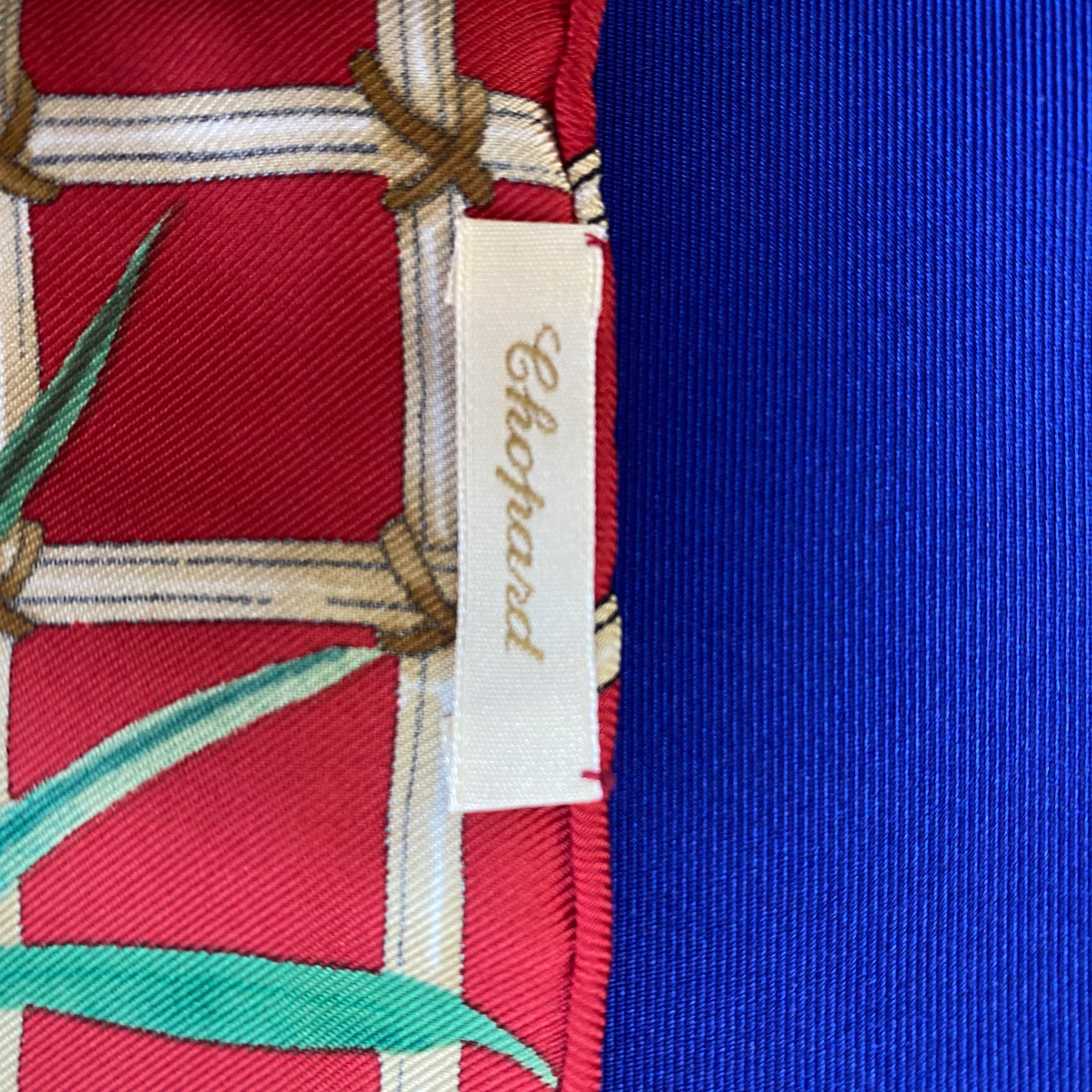 Chopard Designer Panda Silk Scarf
