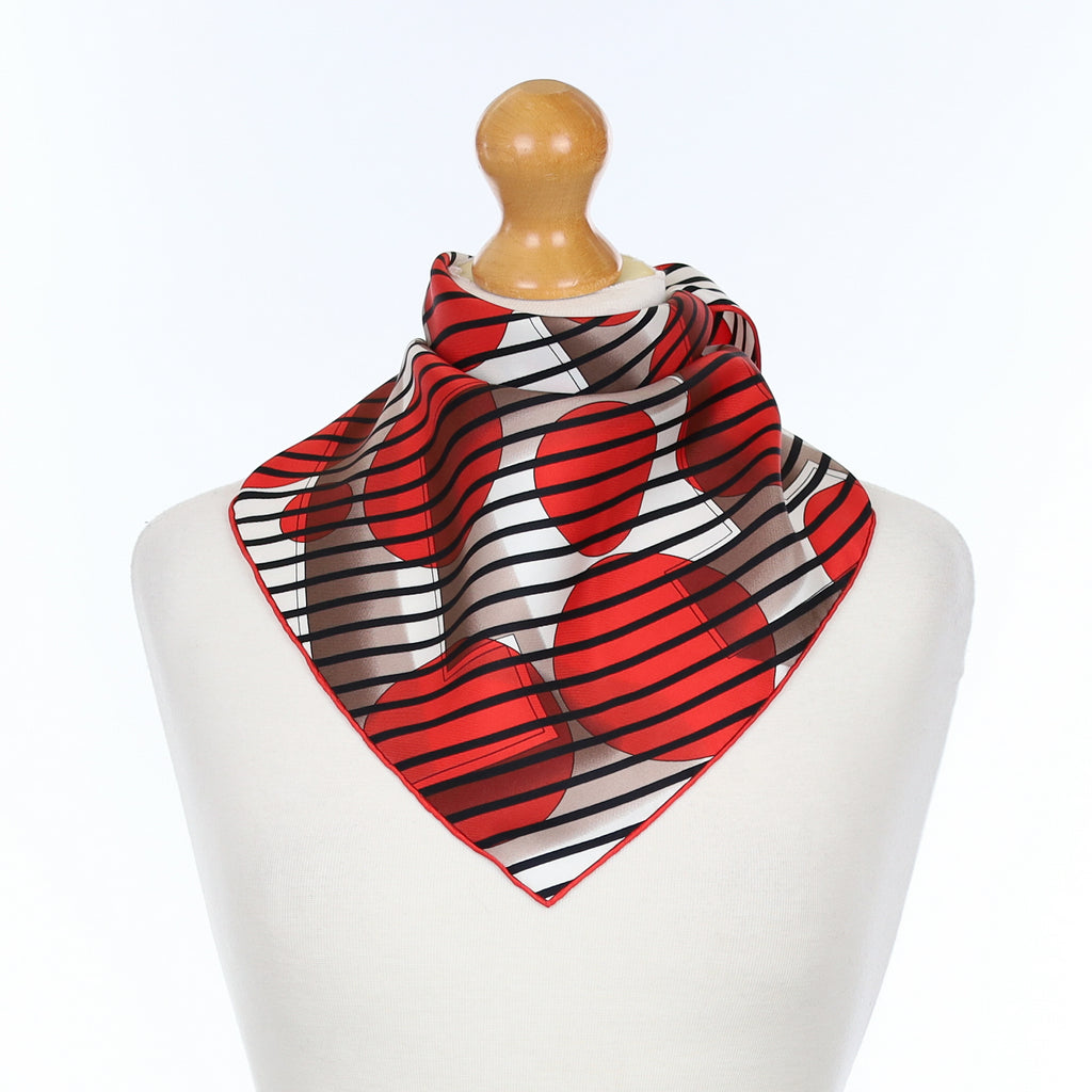 Hermès H20 Lozenge Silk Scarf Rare