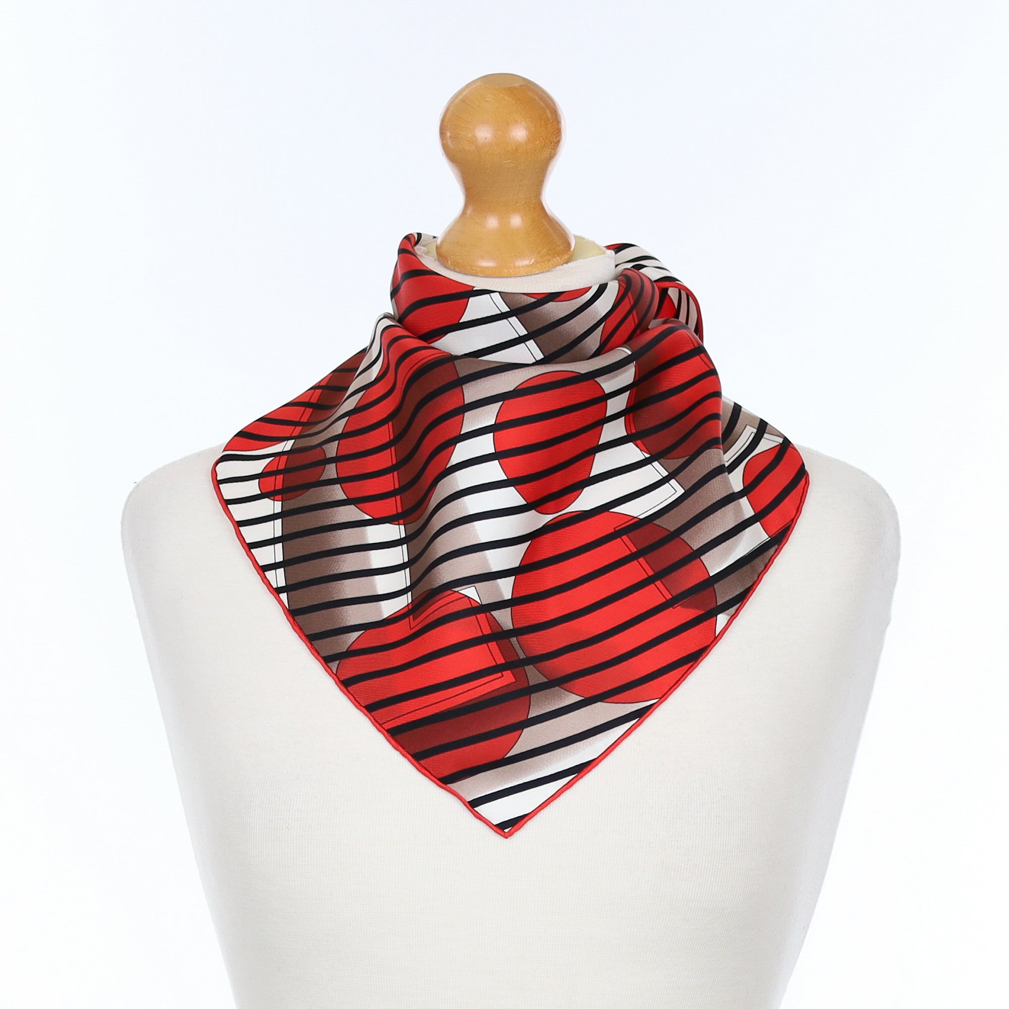 Hermès H20 Lozenge Silk Scarf Rare
