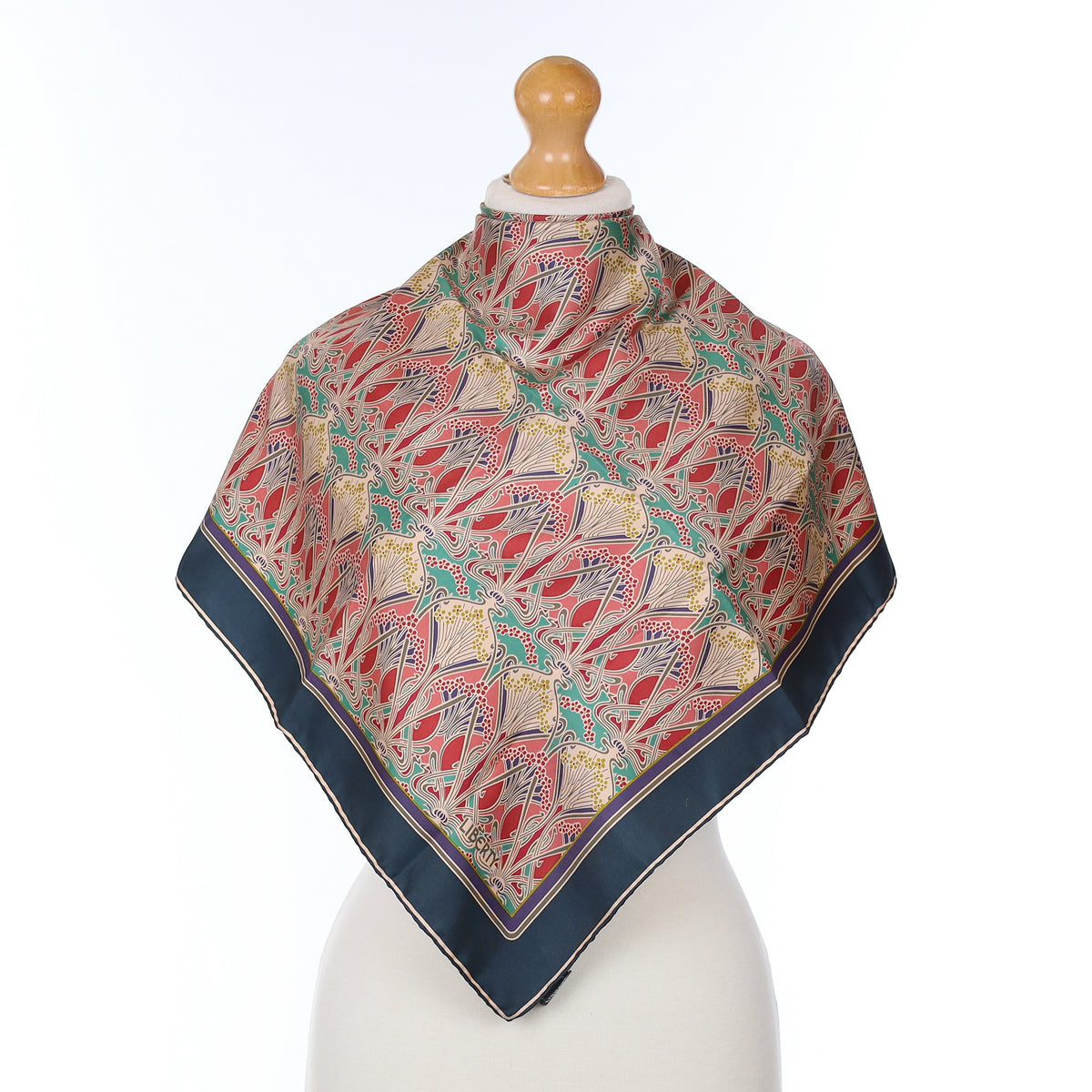 Brand New Liberty Patterned Silk Scarf