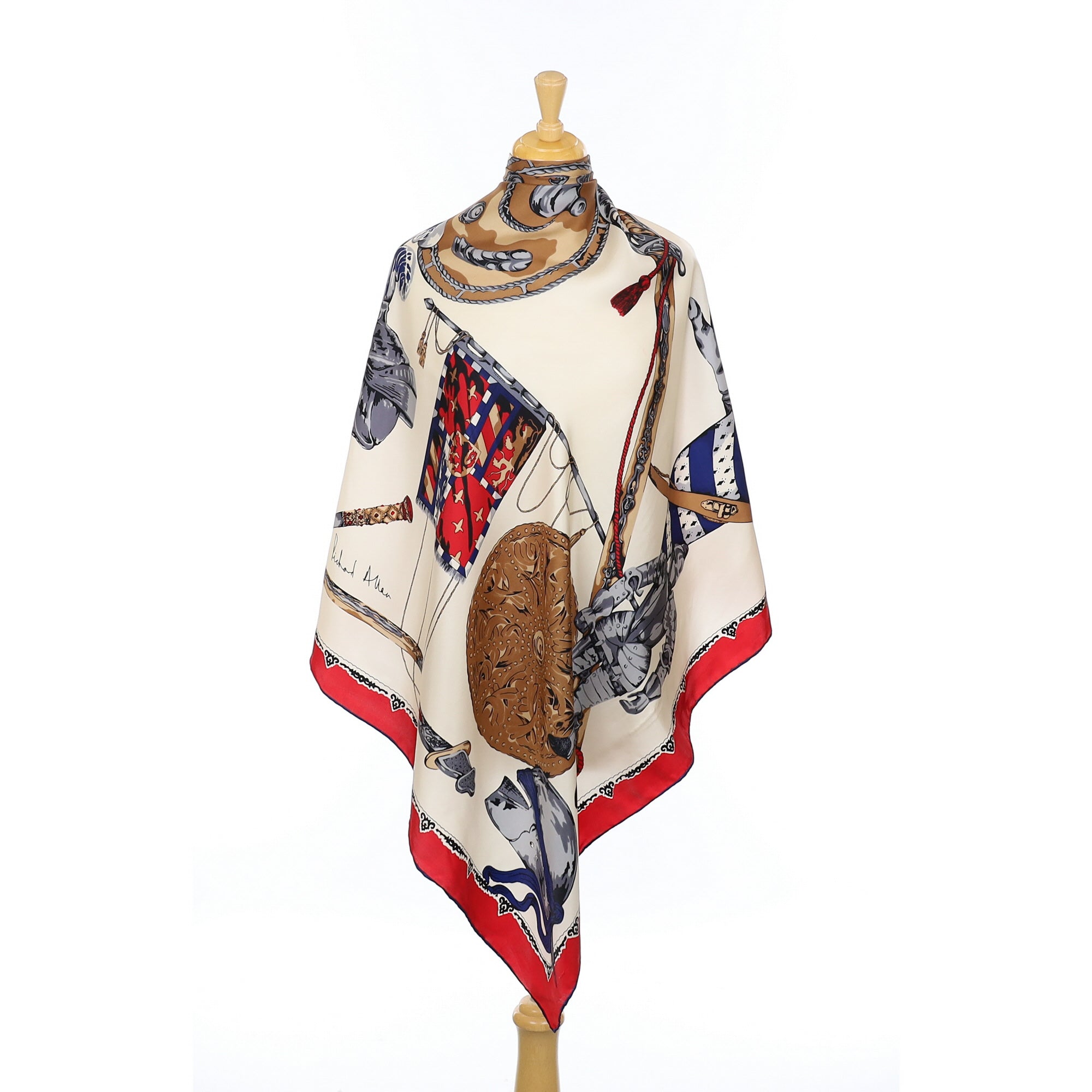 Richard Allan Vintage Silk Scarf