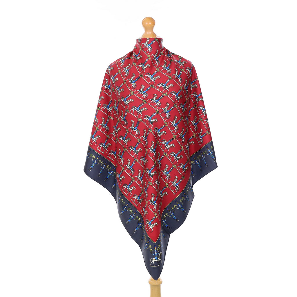 Hermès Les Artificiers Silk Scarf
