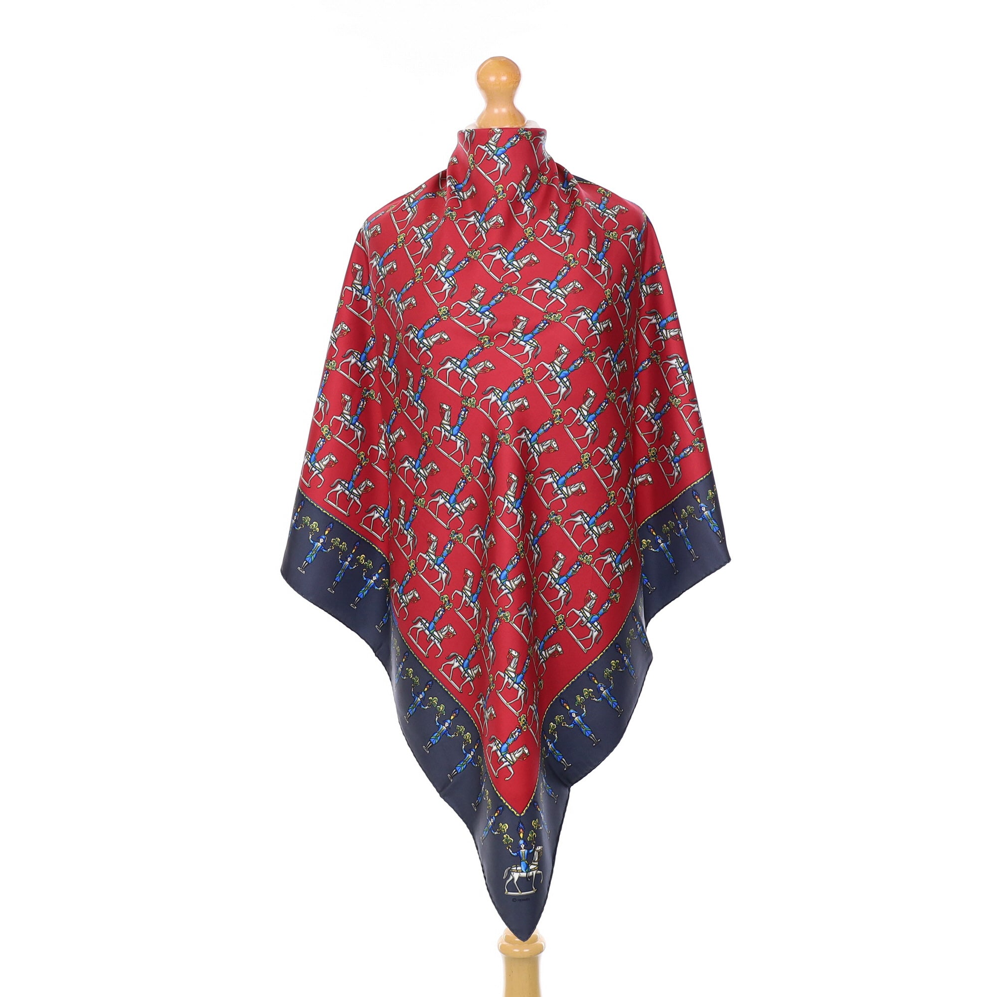 Hermès Les Artificiers Silk Scarf